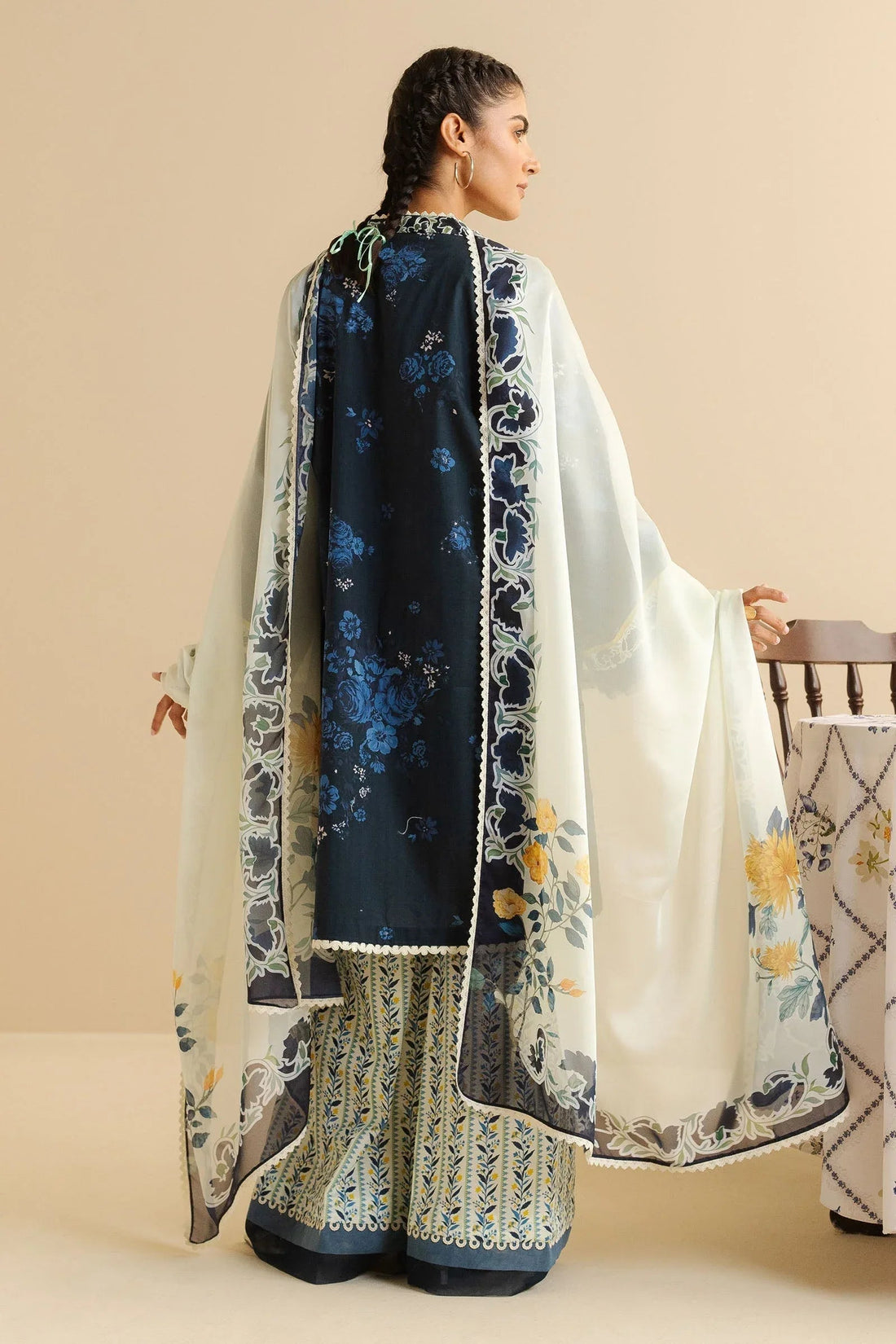 Zara Shahjahan | Coco Prints | Leya-1B - Aqsa Fabrics
