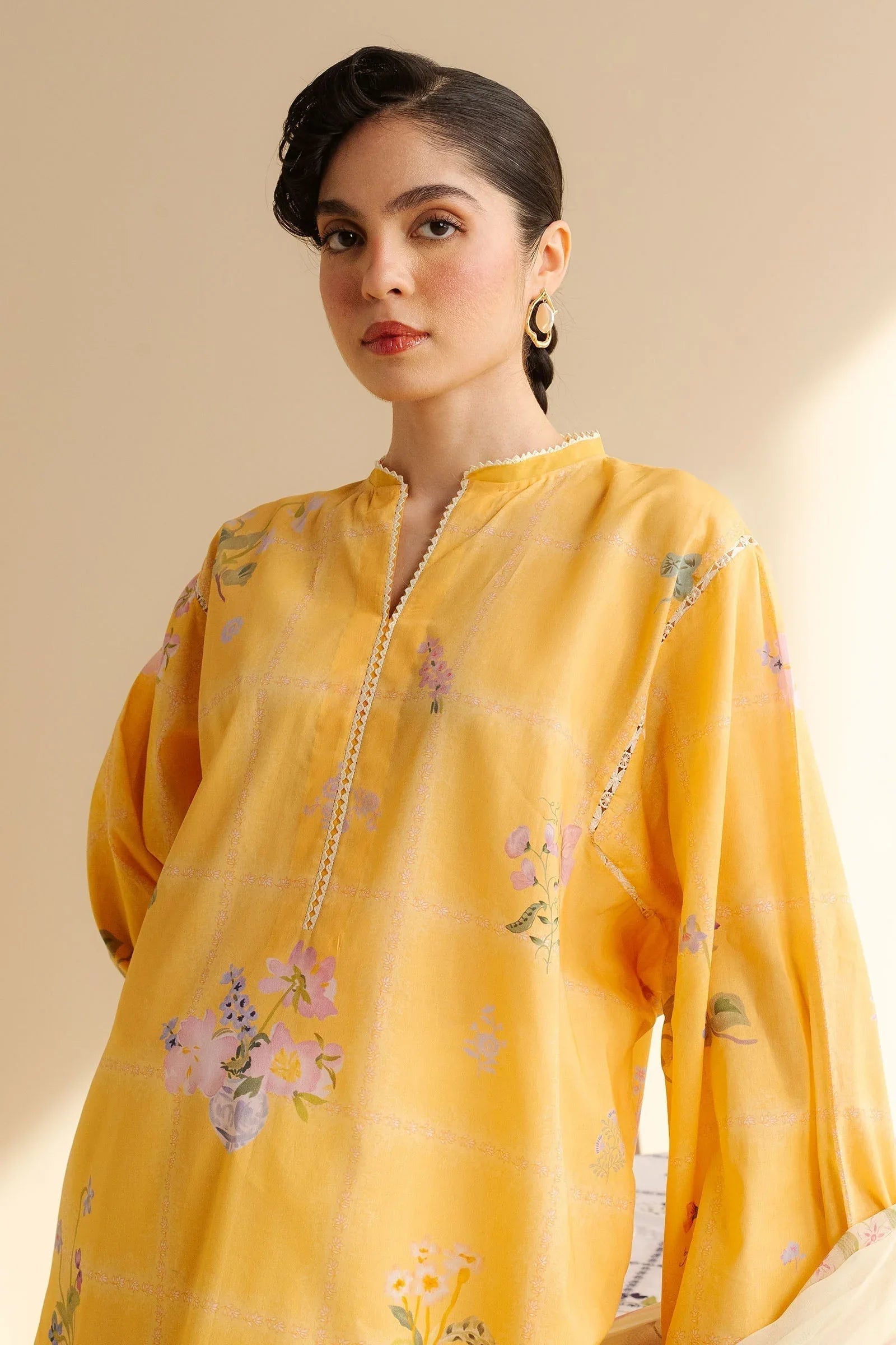 Zara Shahjahan | Coco Prints | Luna-10B - Aqsa Fabrics