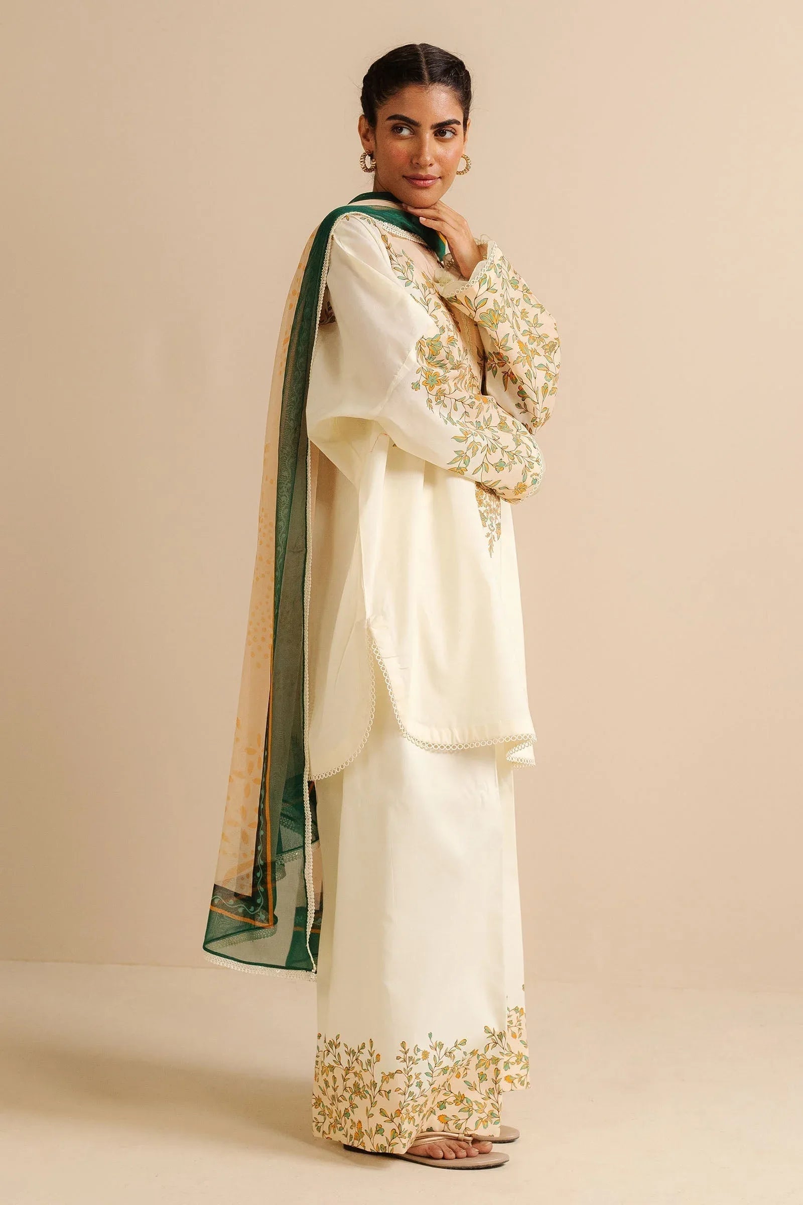 Zara Shahjahan | Coco Prints | Nisa-4A - Aqsa Fabrics