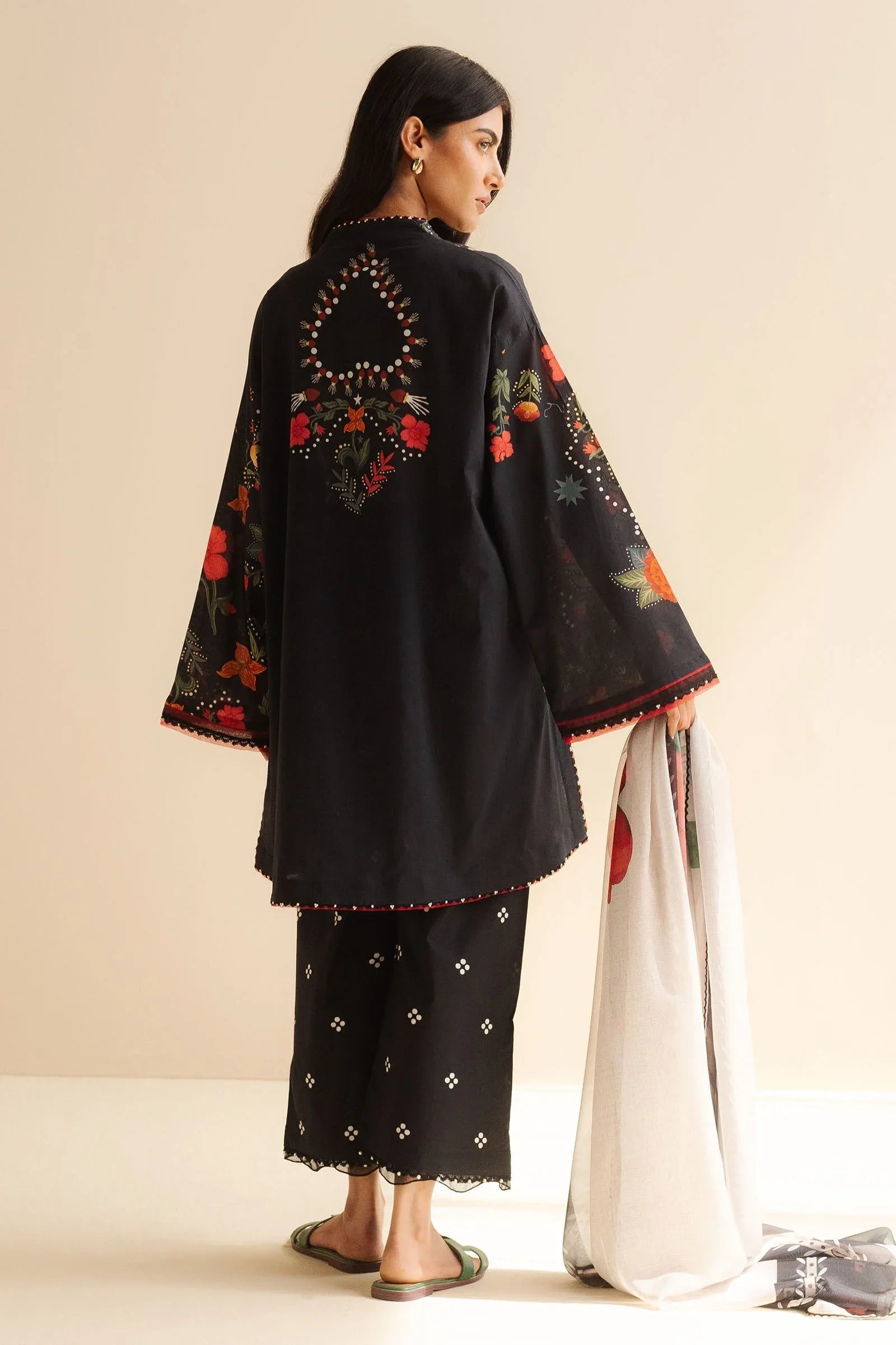Zara Shahjahan | Coco Prints | Nyra-5A - Aqsa Fabrics