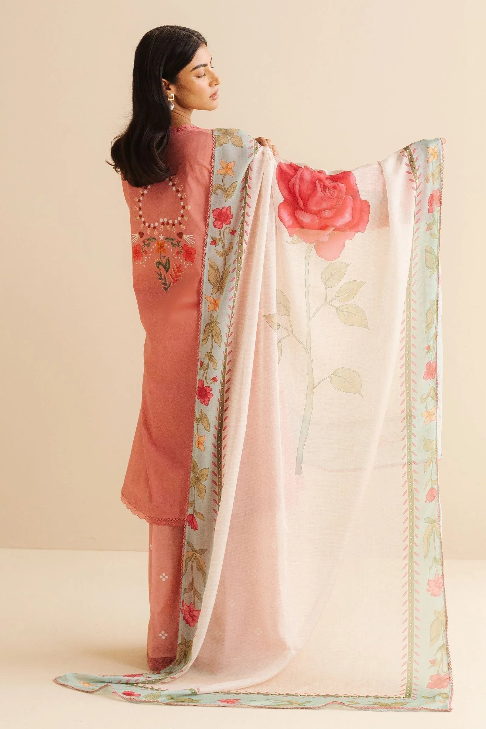 Zara Shahjahan | Coco Prints | Nyra-5B - Aqsa Fabrics