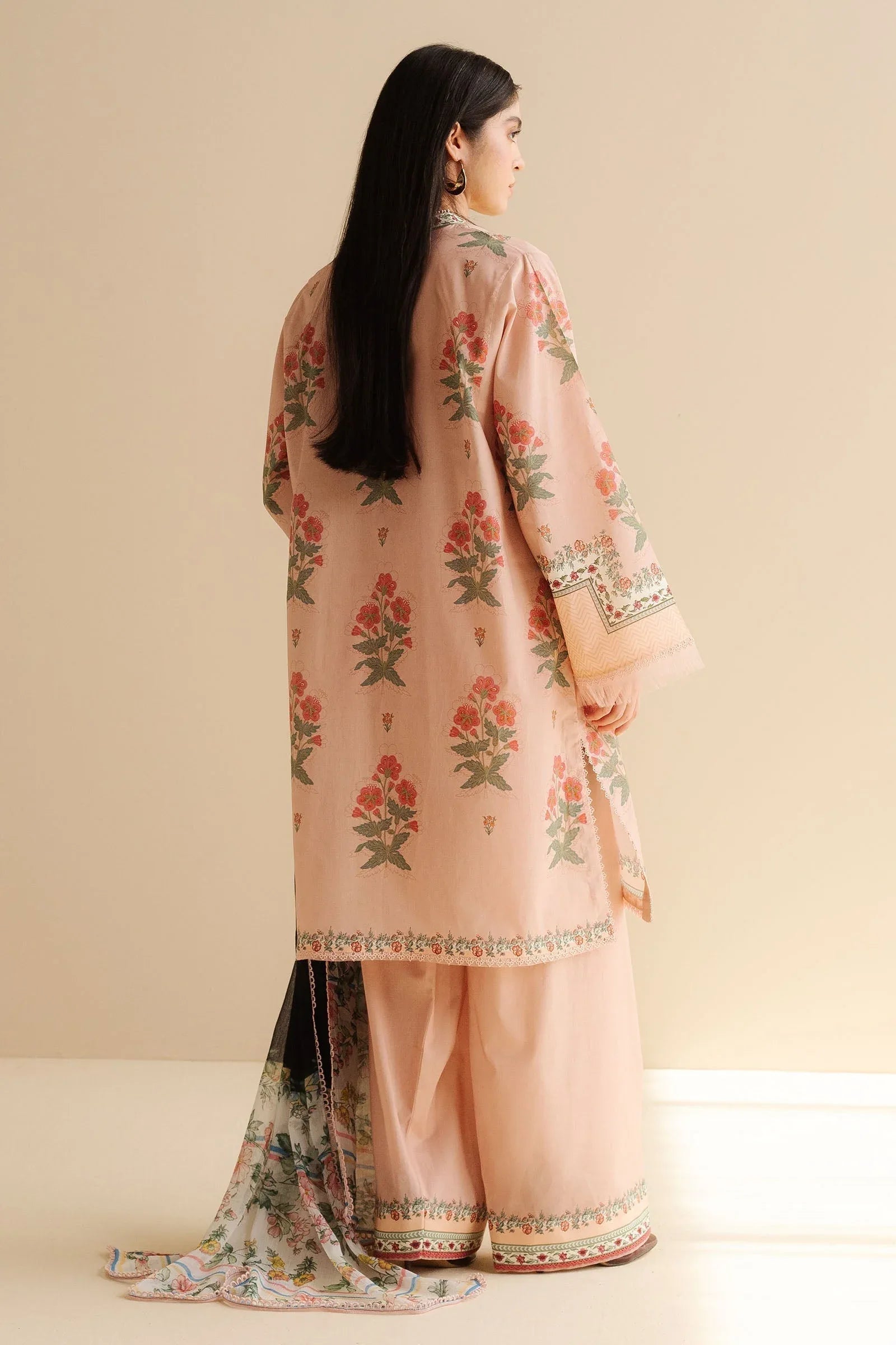 Zara Shahjahan | Coco Prints | Raya-2A - Aqsa Fabrics