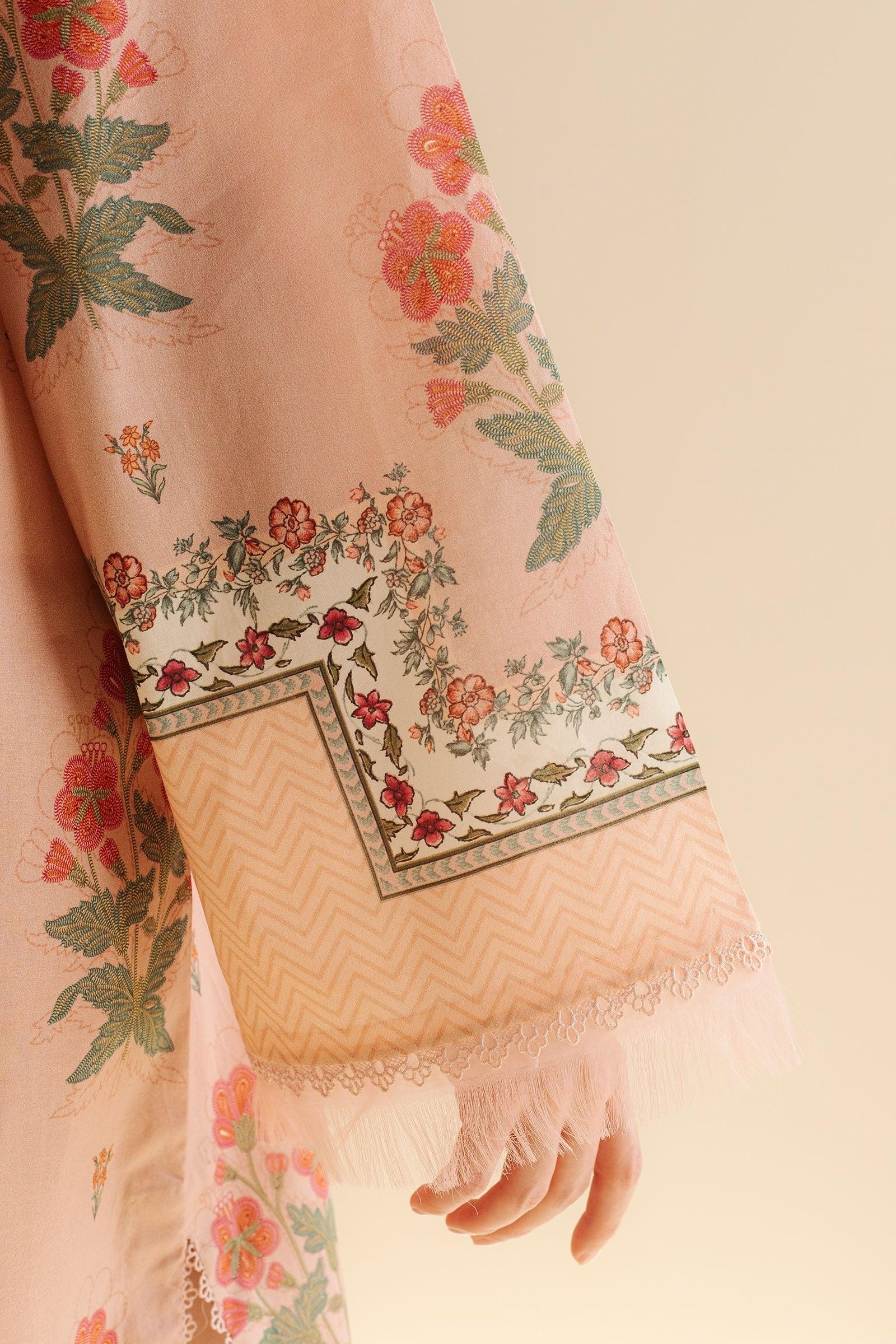 Zara Shahjahan | Coco Prints | Raya-2A - Aqsa Fabrics