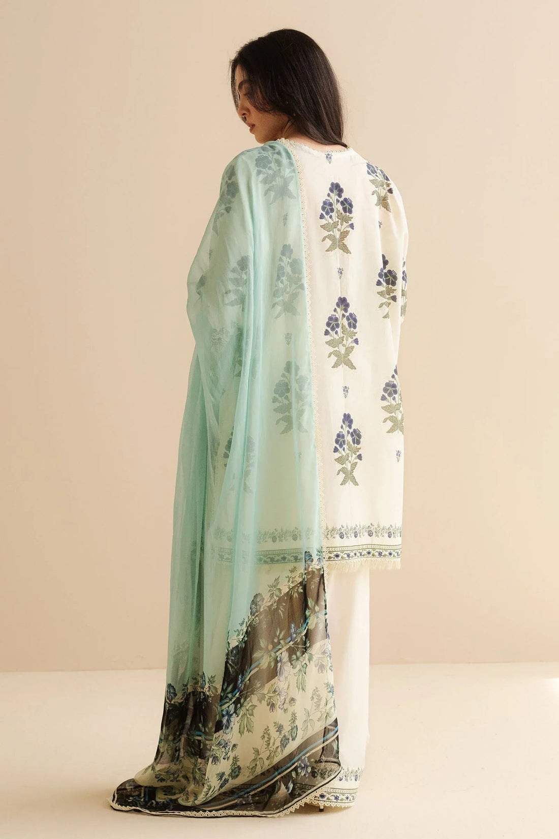 Zara Shahjahan | Coco Prints | Raya-2B - Aqsa Fabrics