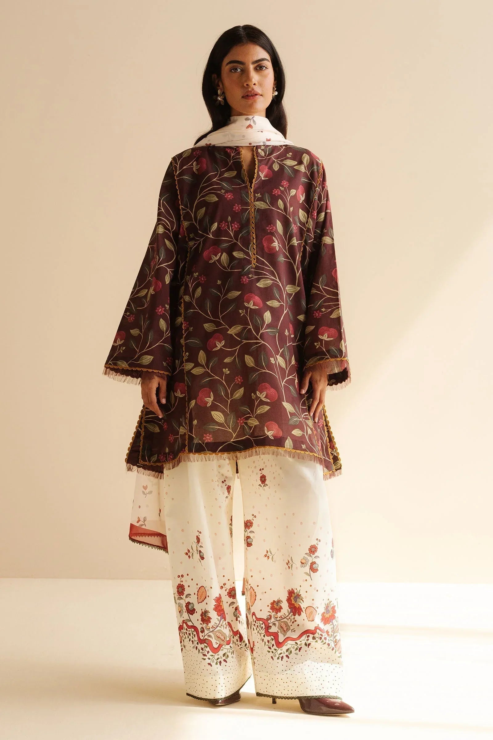 Zara Shahjahan | Coco Prints | Rey-7A - Aqsa Fabrics