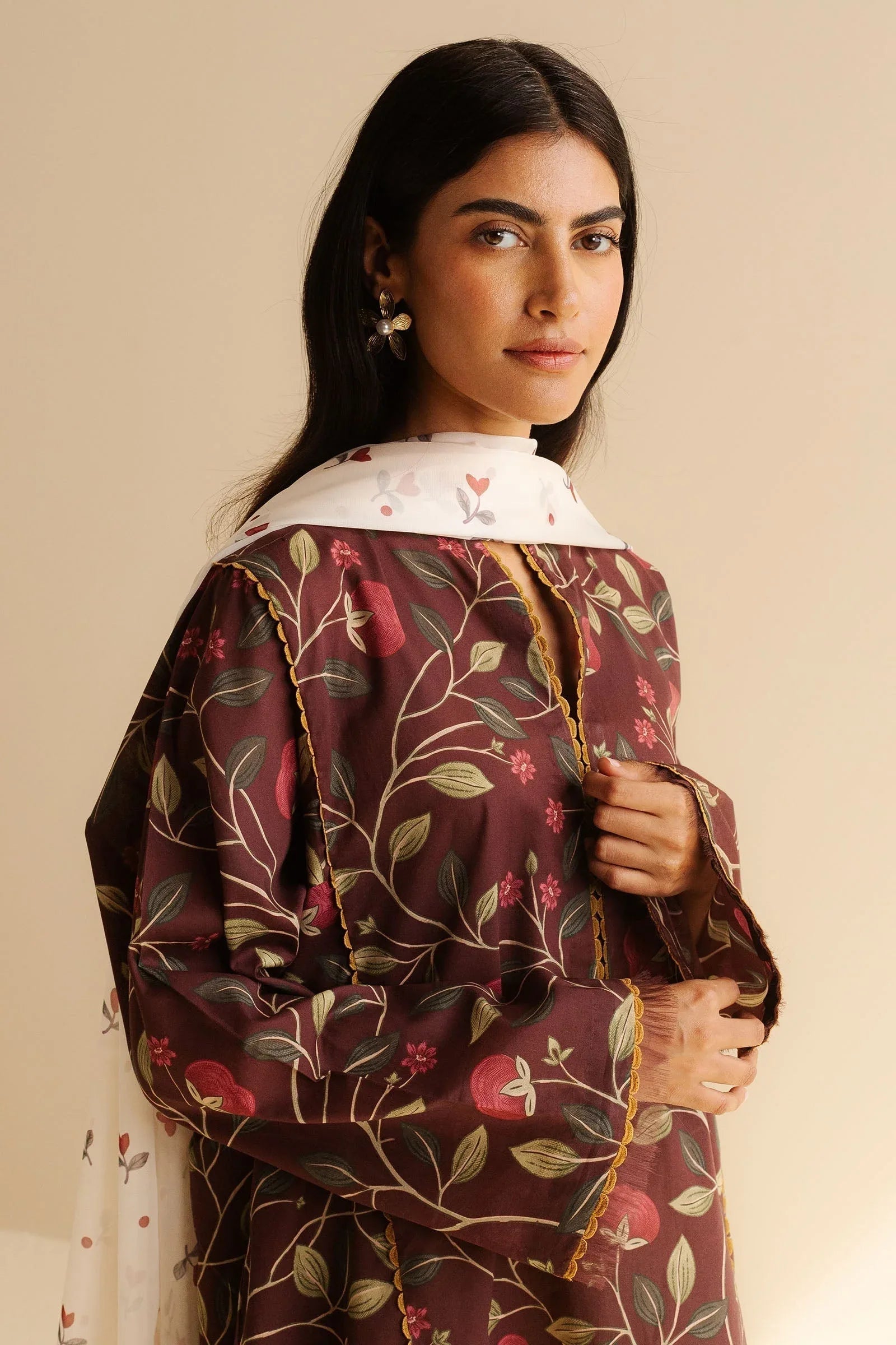 Zara Shahjahan | Coco Prints | Rey-7A - Aqsa Fabrics