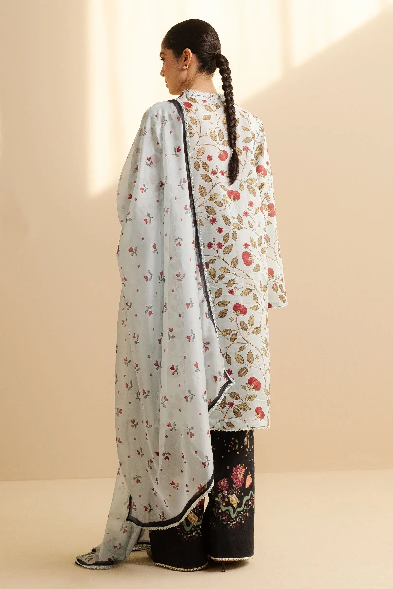 Zara Shahjahan | Coco Prints | Rey-7B - Aqsa Fabrics