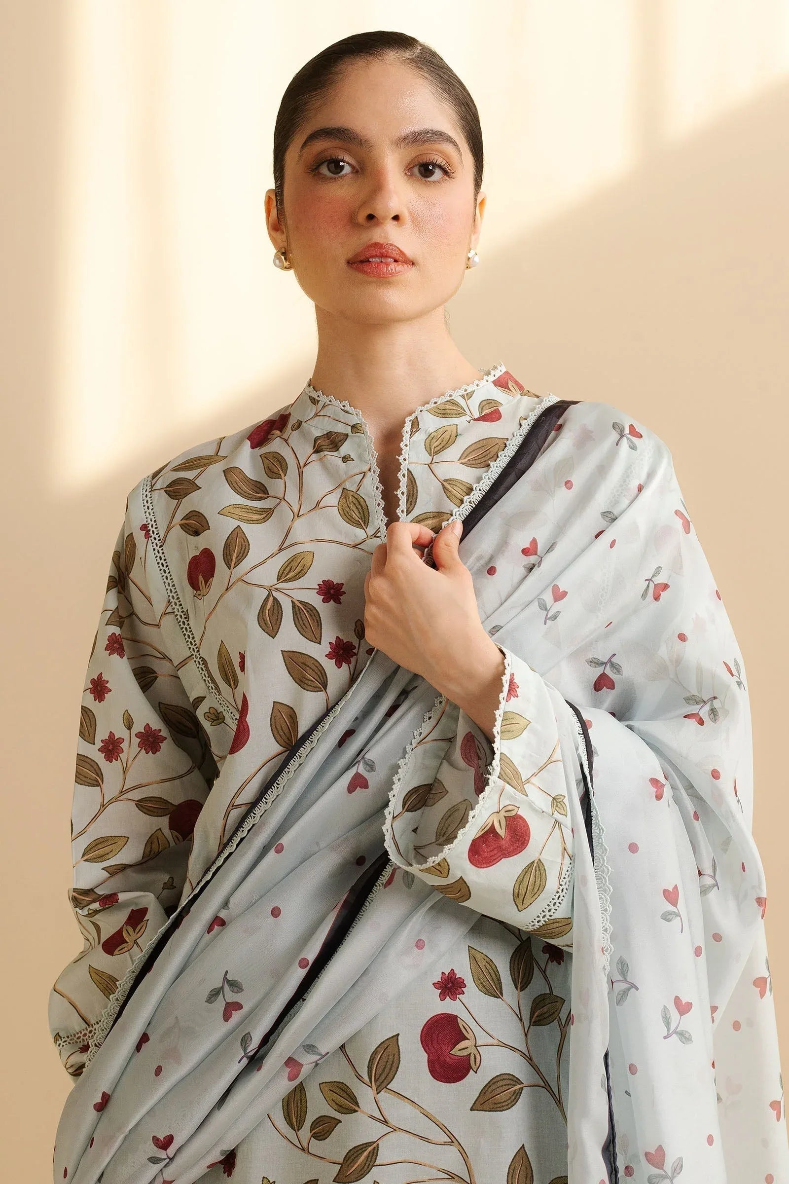 Zara Shahjahan | Coco Prints | Rey-7B - Aqsa Fabrics