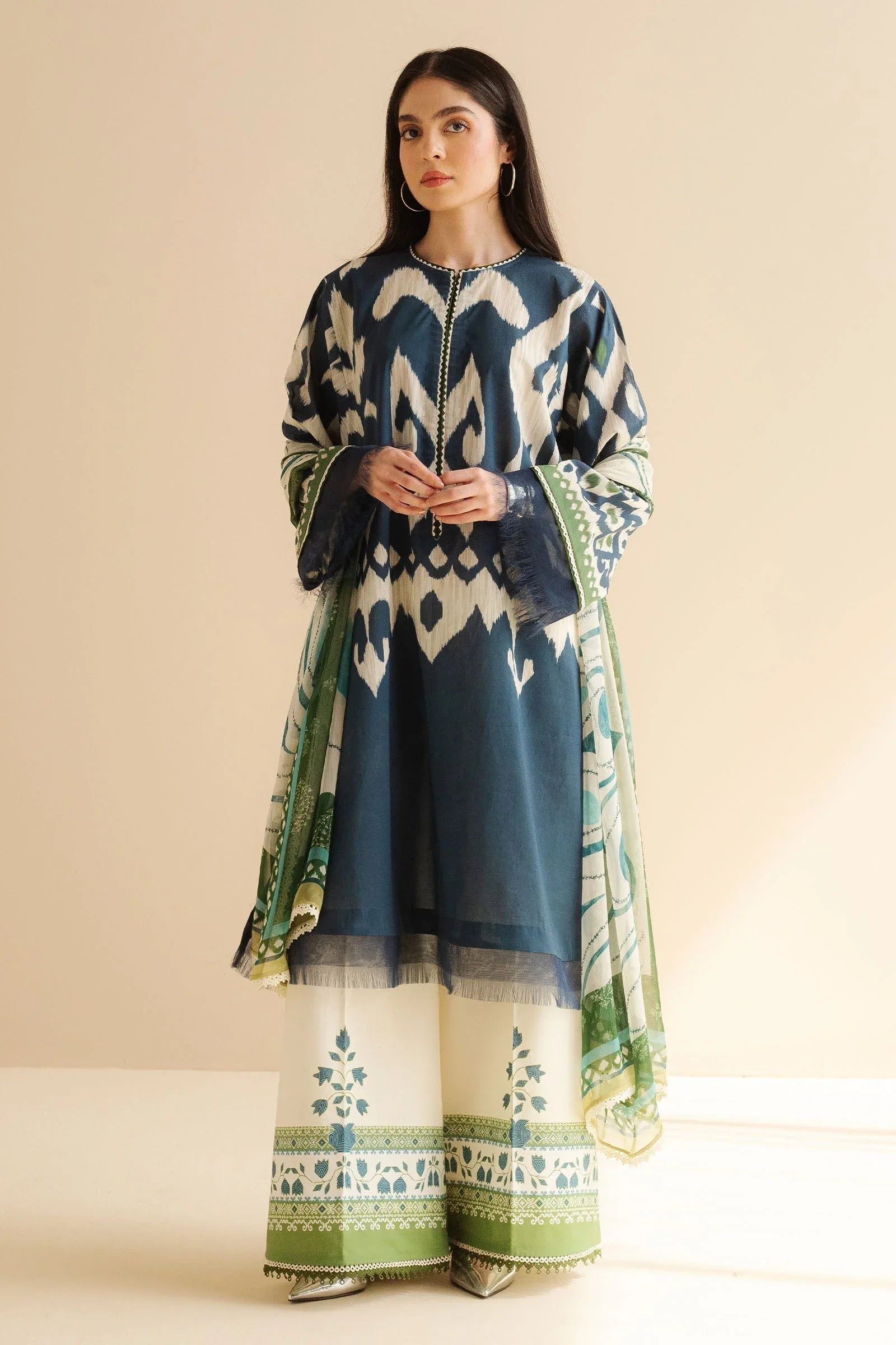 Zara Shahjahan | Coco Prints | Sila-6B - Aqsa Fabrics