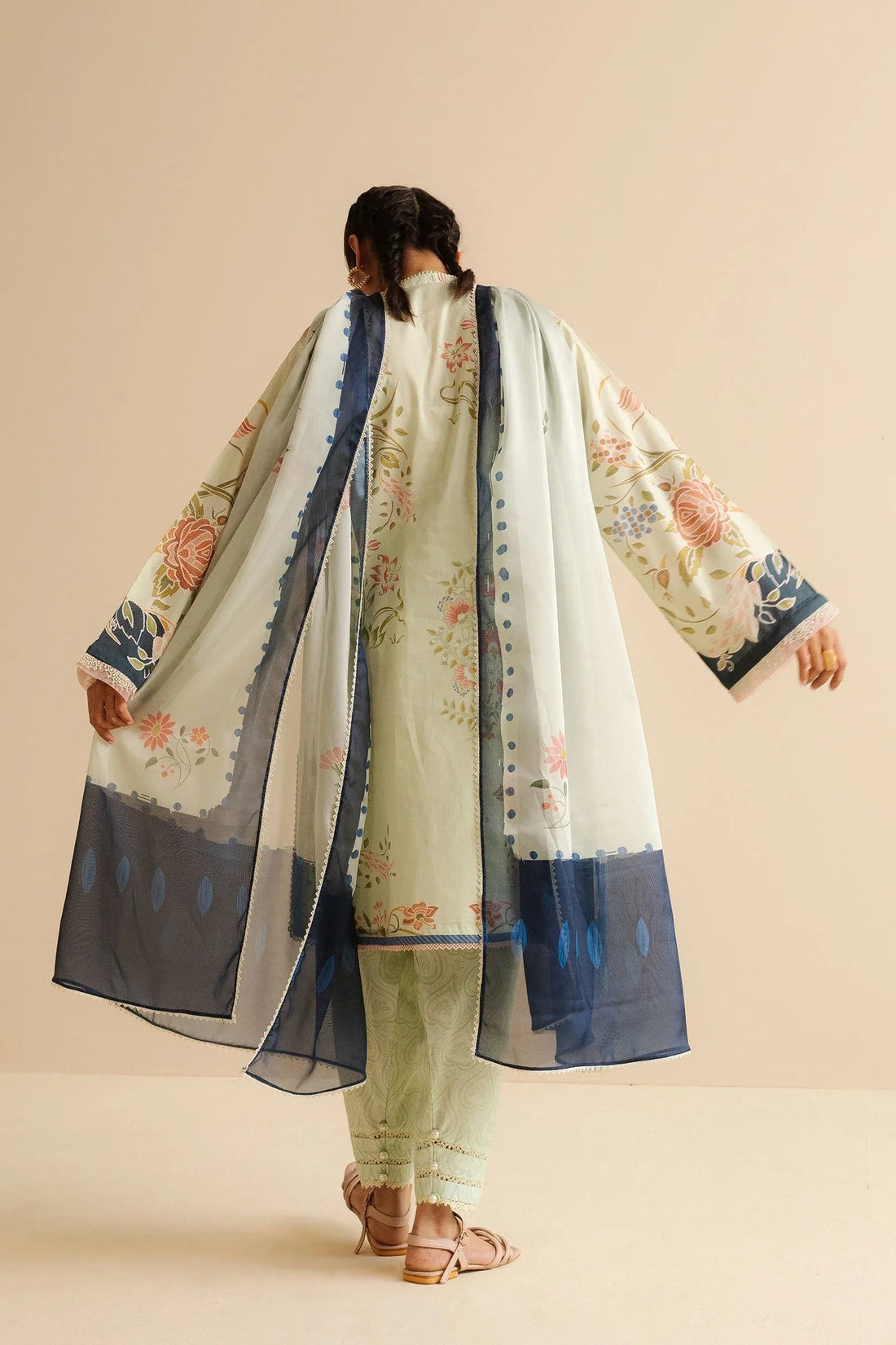 Zara Shahjahan | Coco Prints | Vara-8A - Aqsa Fabrics