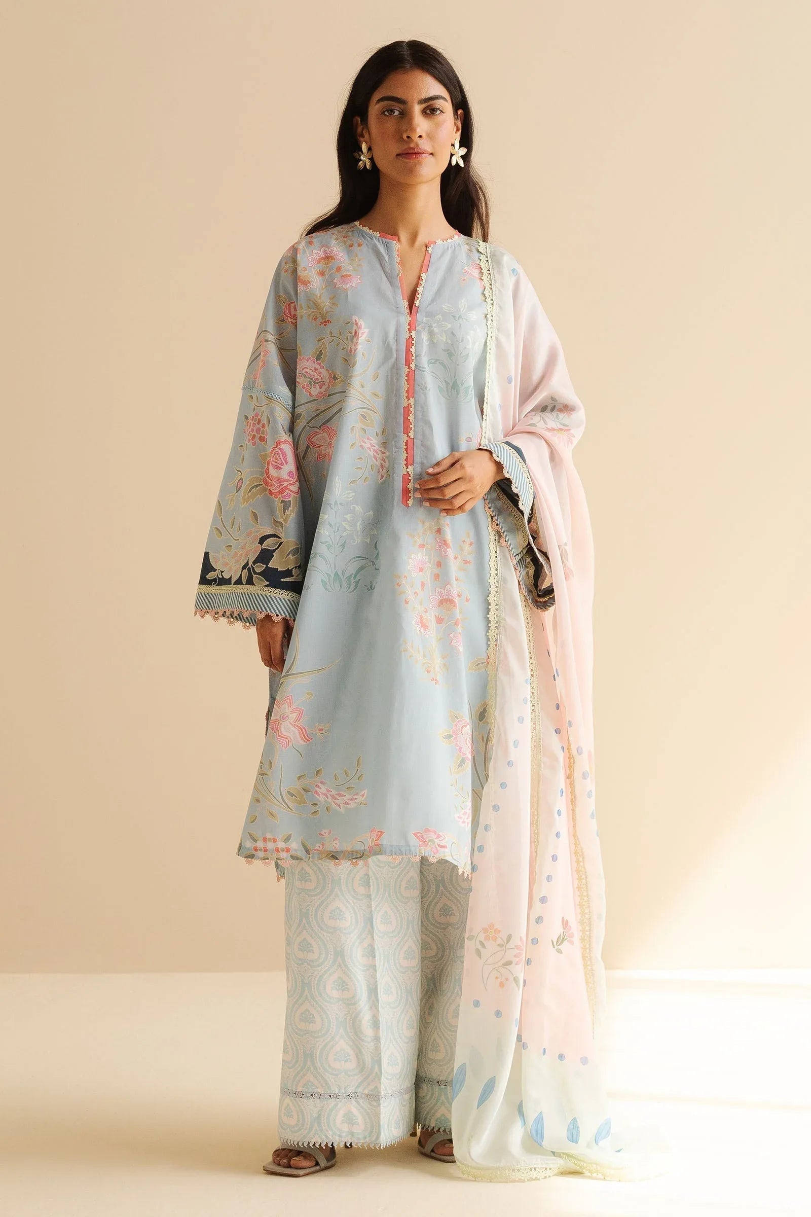 Zara Shahjahan | Coco Prints | Vara-8B - Aqsa Fabrics