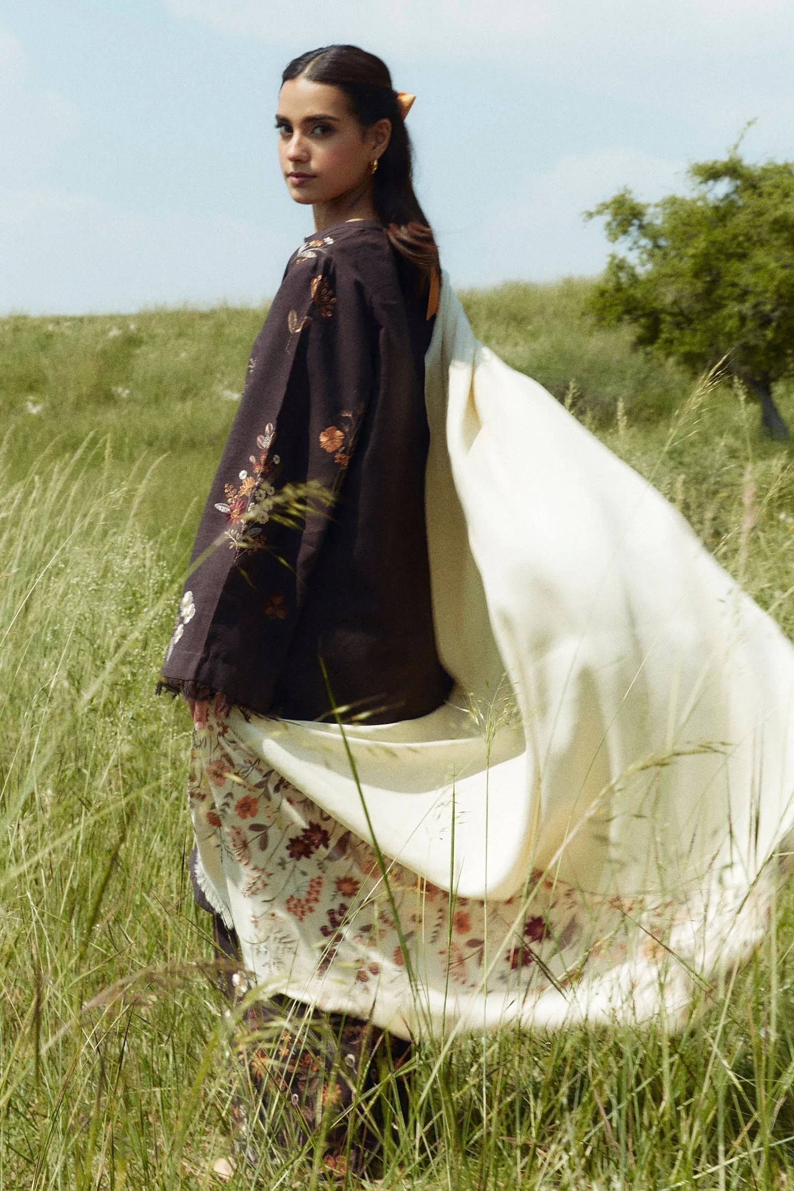 Zara Shahjahan | Coco Winter 24 | Citrine-2A - Aqsa Fabrics