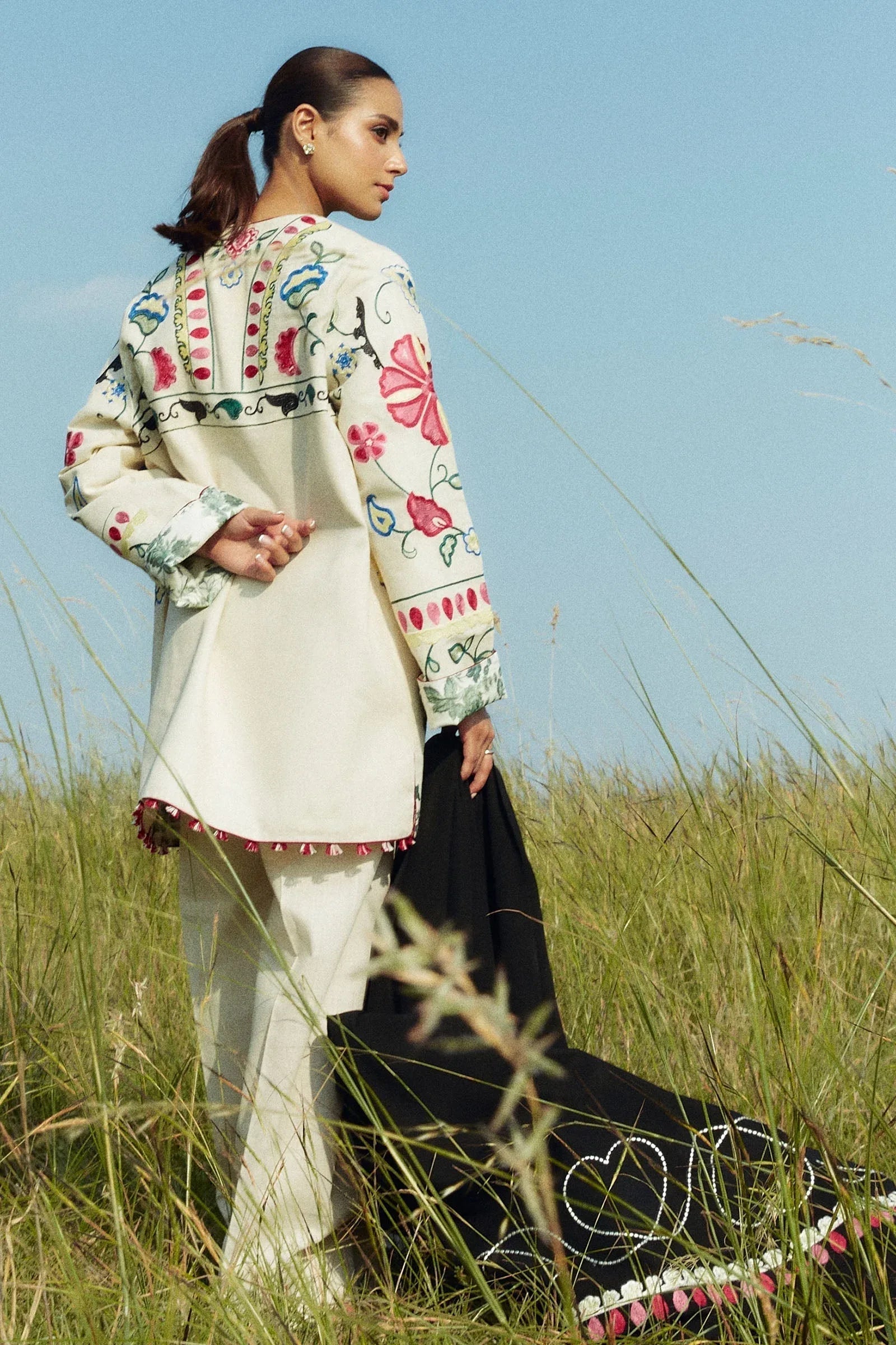 Zara Shahjahan | Coco Winter 24 | Moonstone-1A - Aqsa Fabrics