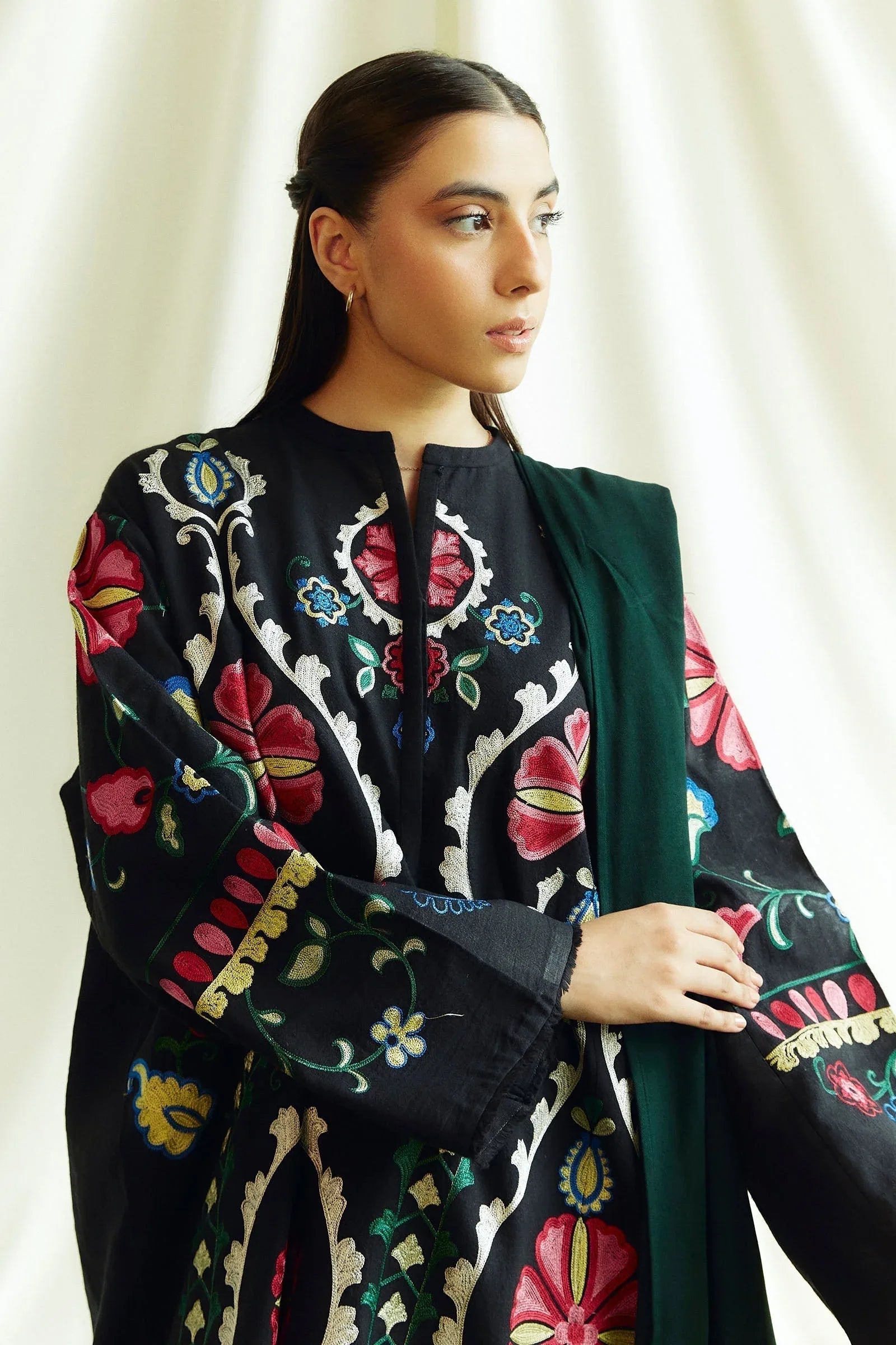 Zara Shahjahan | Coco Winter 24 | Moonstone-1B - Aqsa Fabrics