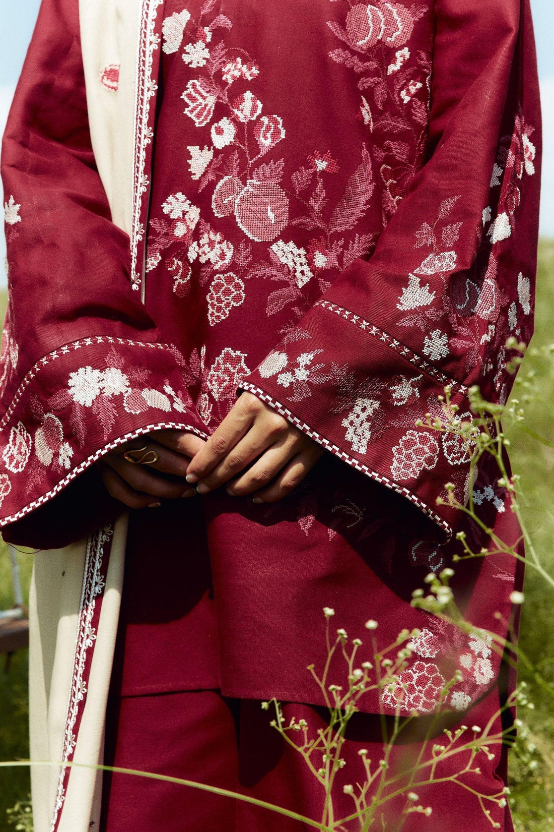 Zara Shahjahan | Coco Winter 24 | Onyx-7A - Aqsa Fabrics
