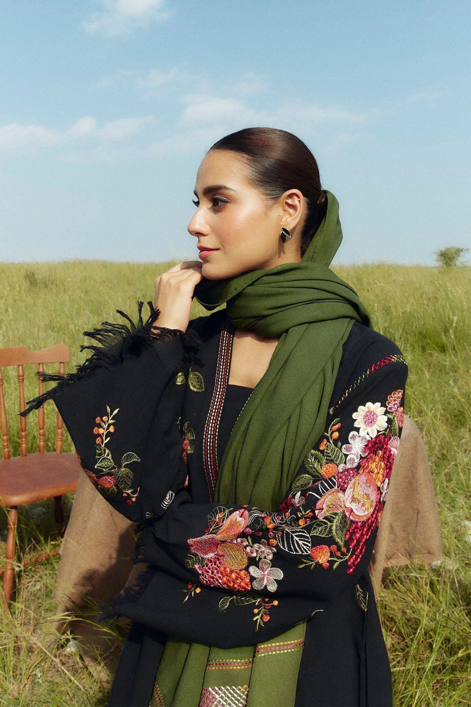 Zara Shahjahan | Coco Winter 24 | Opal-6A - Aqsa Fabrics