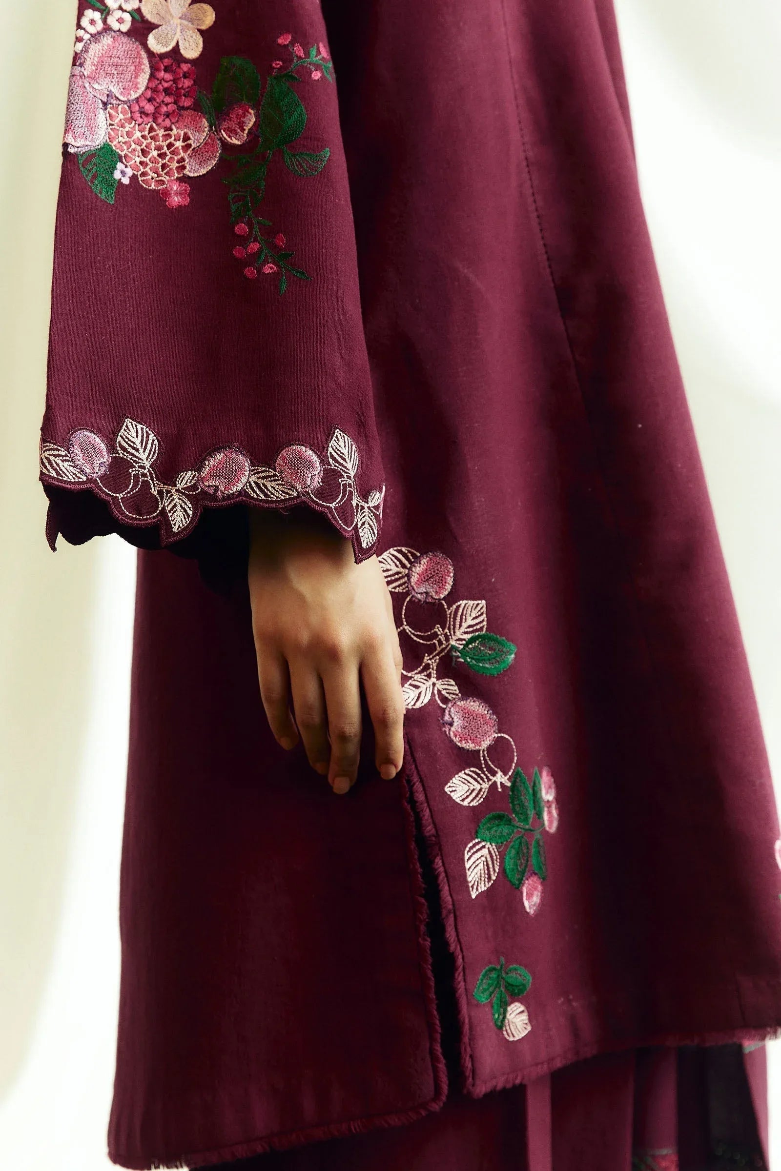 Zara Shahjahan | Coco Winter 24 | Opal-6B - Aqsa Fabrics