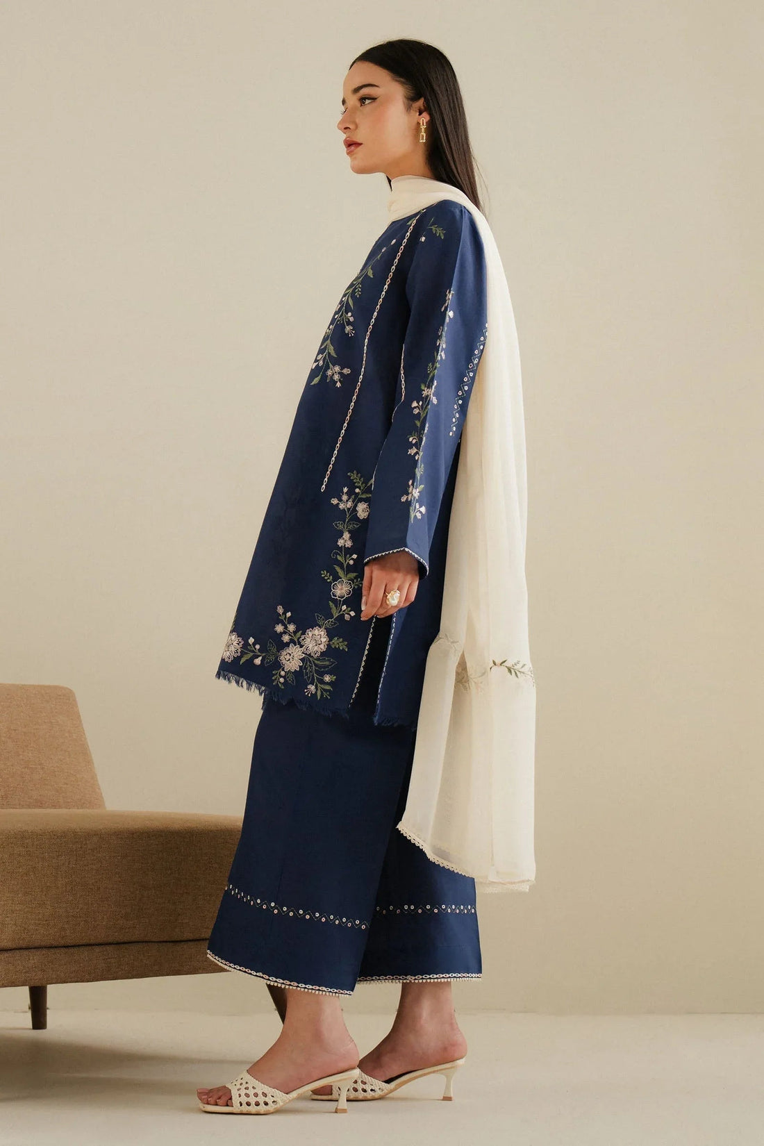 Zara Shahjahan | Eid Pret 25 | CR25P0107 - Aqsa Fabrics