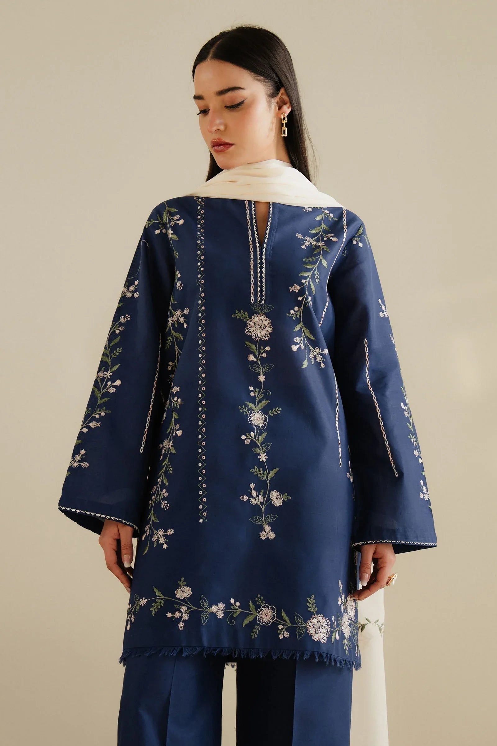Zara Shahjahan | Eid Pret 25 | CR25P0107 - Aqsa Fabrics
