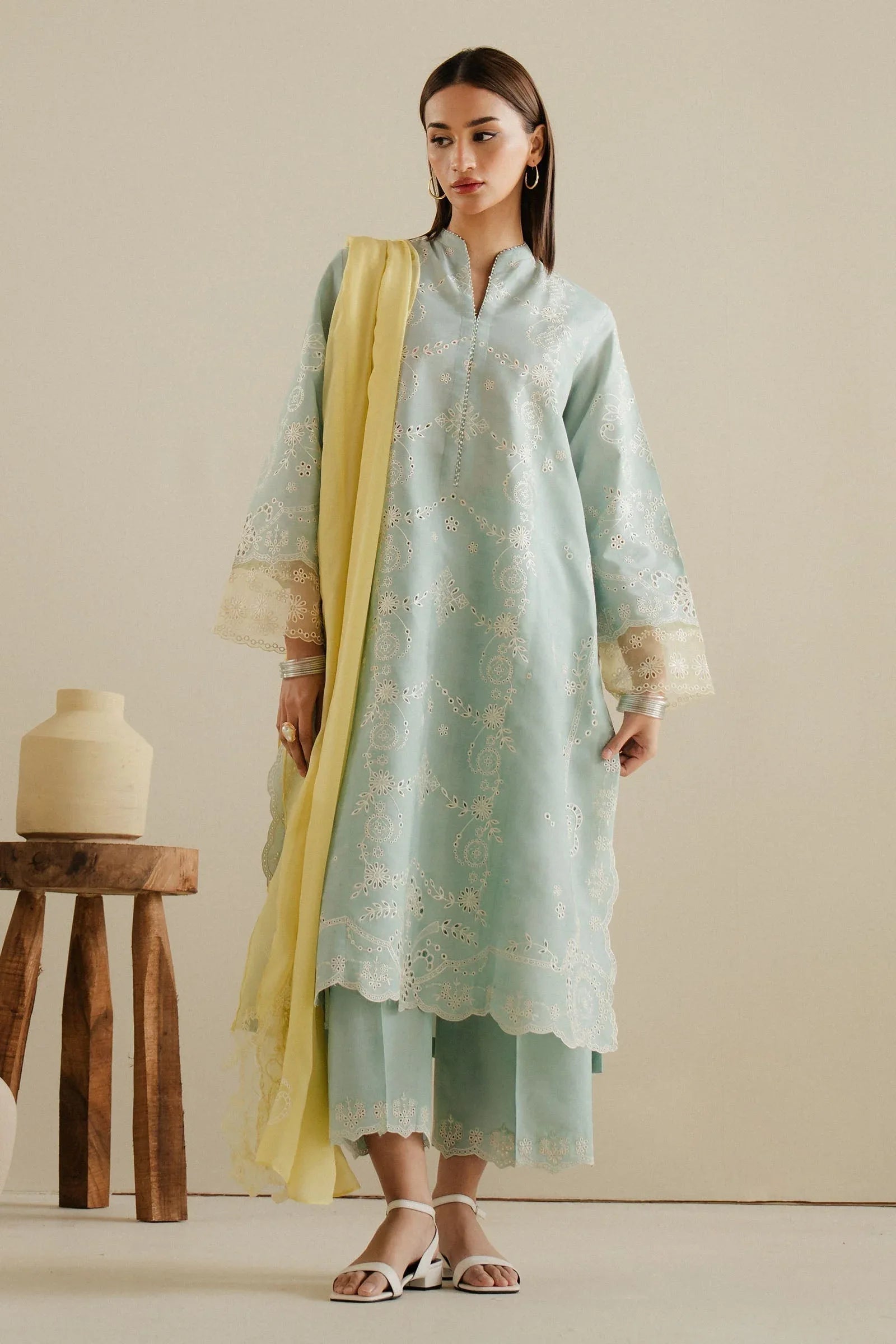 Zara Shahjahan | Eid Pret 25 | CR25P0222 - Aqsa Fabrics
