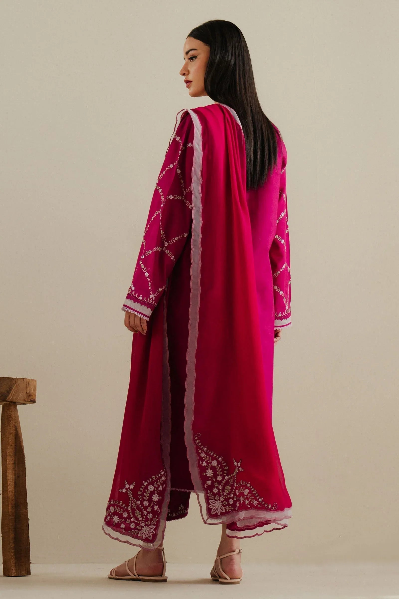 Zara Shahjahan | Eid Pret 25 | CR25P0228 - Aqsa Fabrics