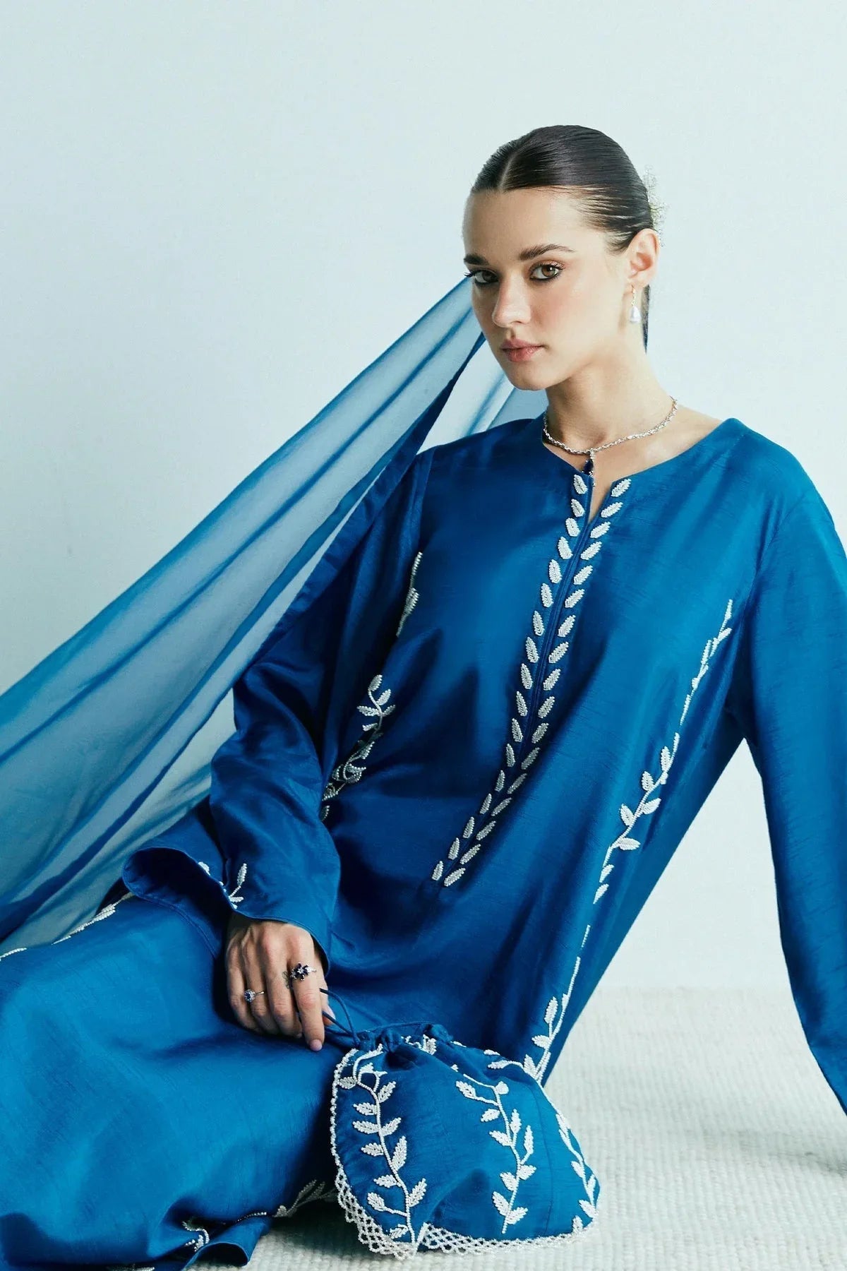 Zara Shahjahan | Festive Eid 24 | ZC-2028 - Aqsa Fabrics