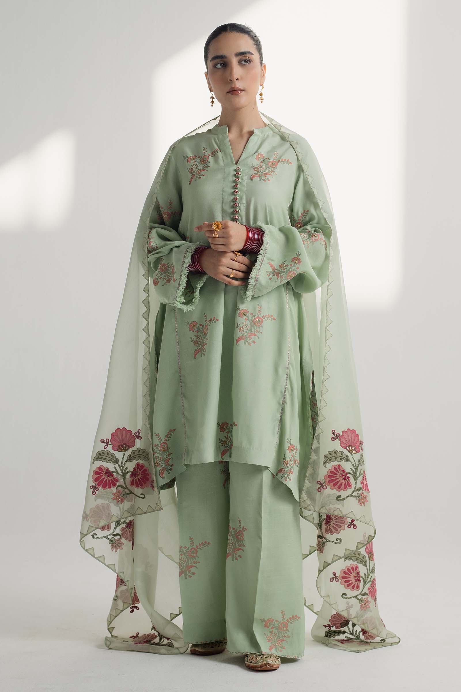 Zara Shahjahan | Handcrafted Suits | ZHC-047 - Aqsa Fabrics