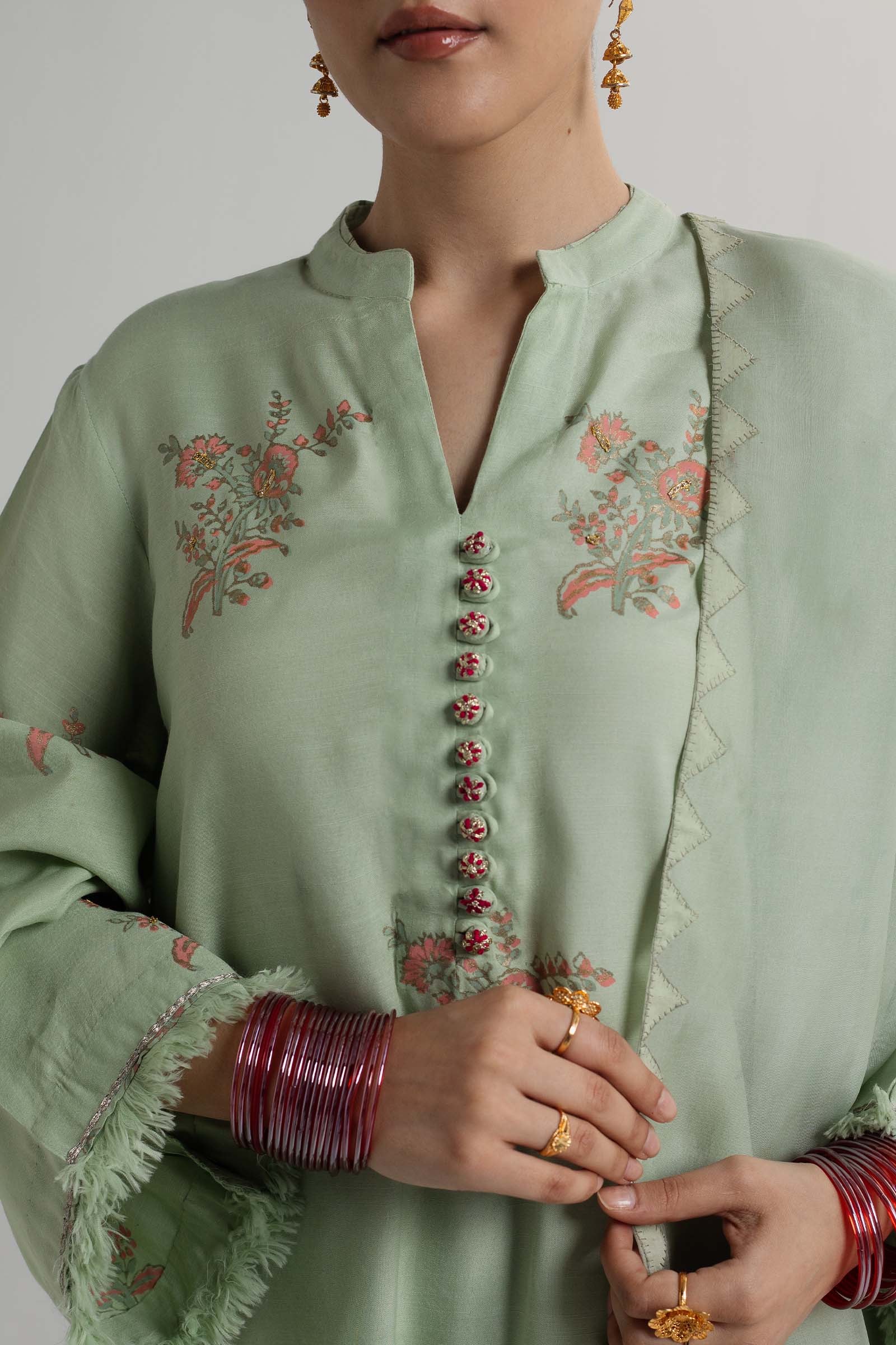 Zara Shahjahan | Handcrafted Suits | ZHC-047 - Aqsa Fabrics