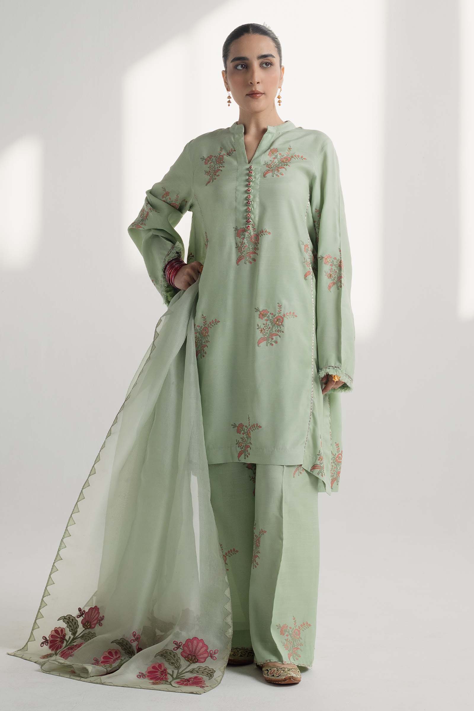 Zara Shahjahan | Handcrafted Suits | ZHC-047 - Aqsa Fabrics