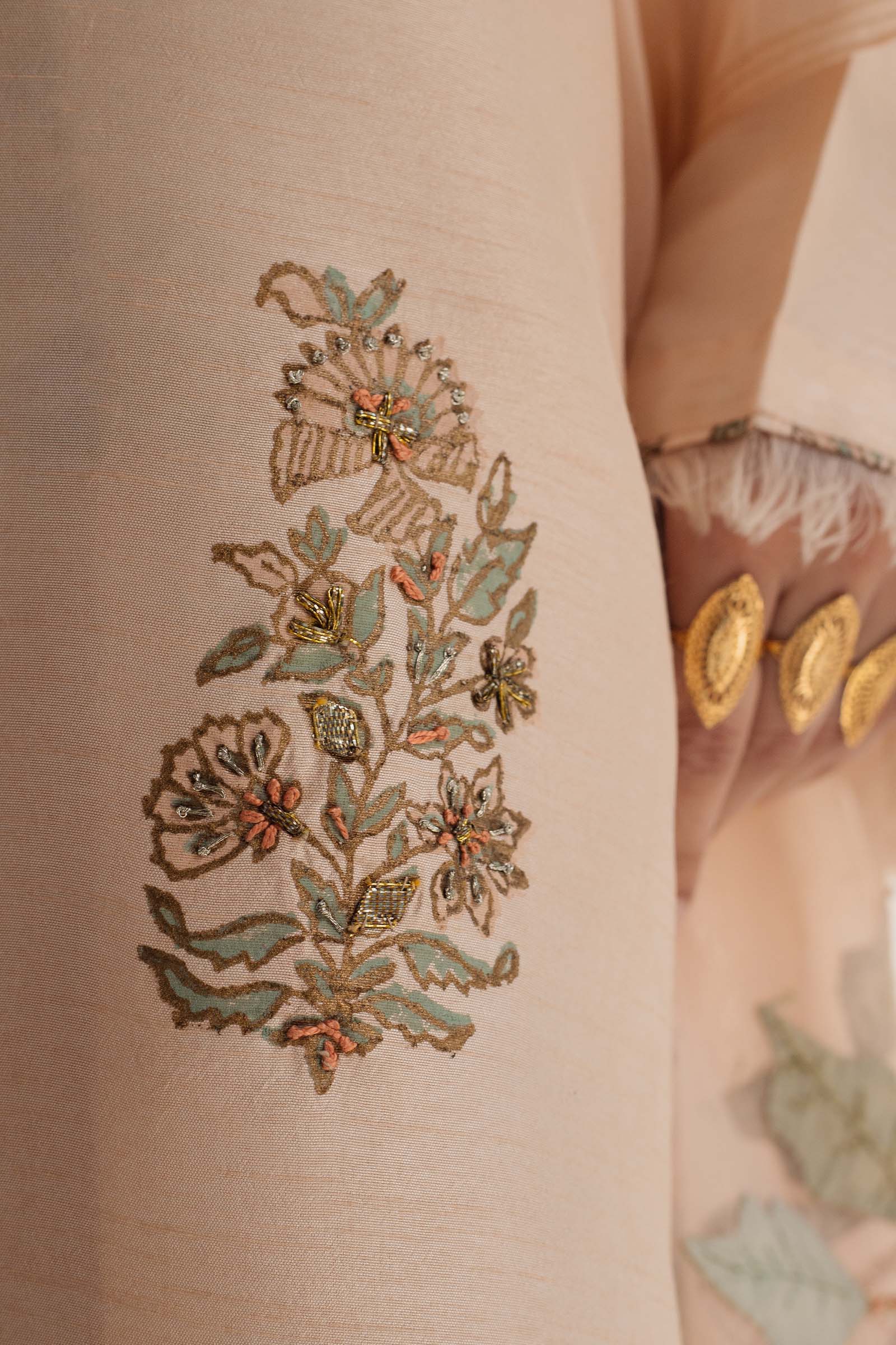 Zara Shahjahan | Handcrafted Suits | ZHC-049 - Aqsa Fabrics