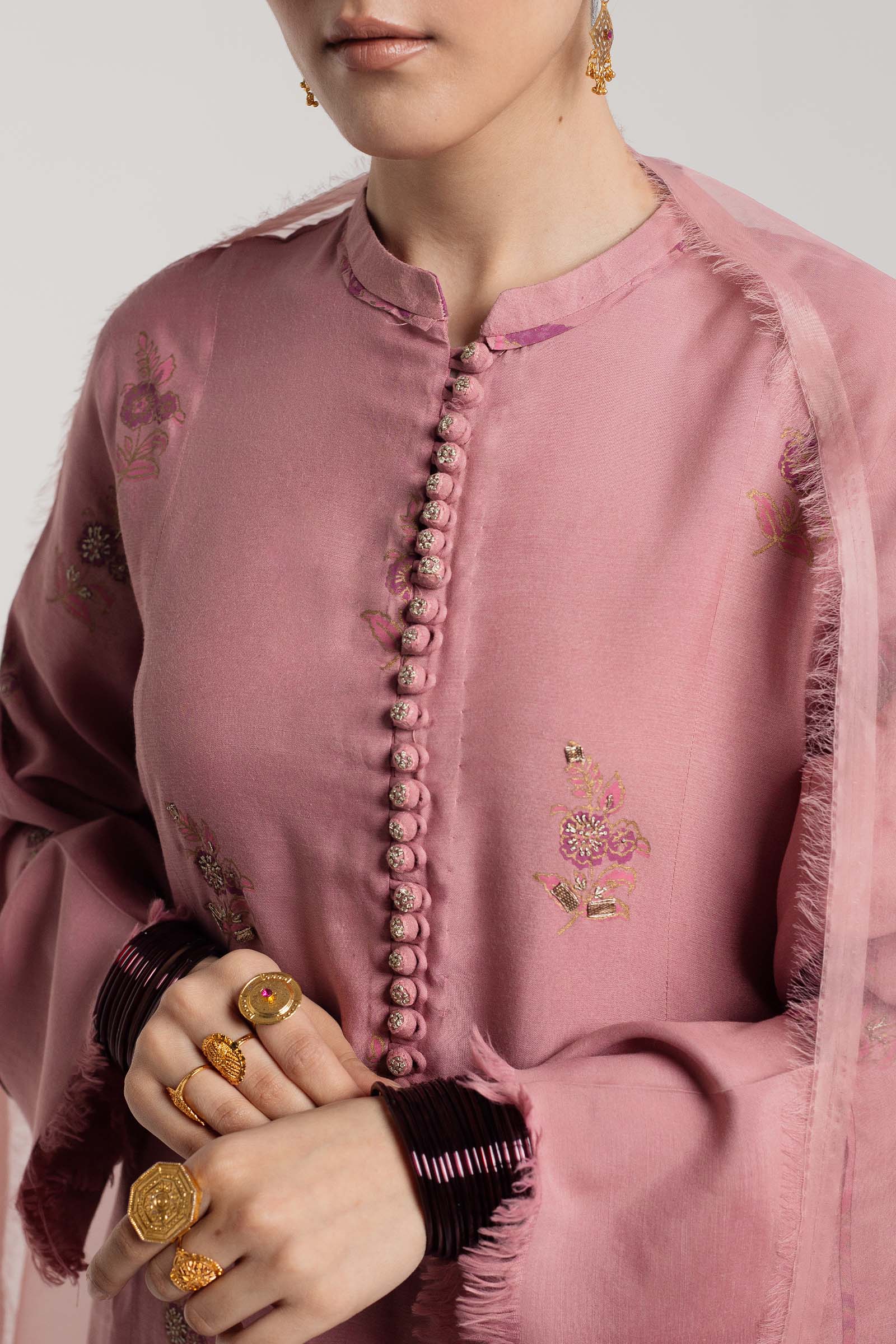 Zara Shahjahan | Handcrafted Suits | ZHC-050 - Aqsa Fabrics