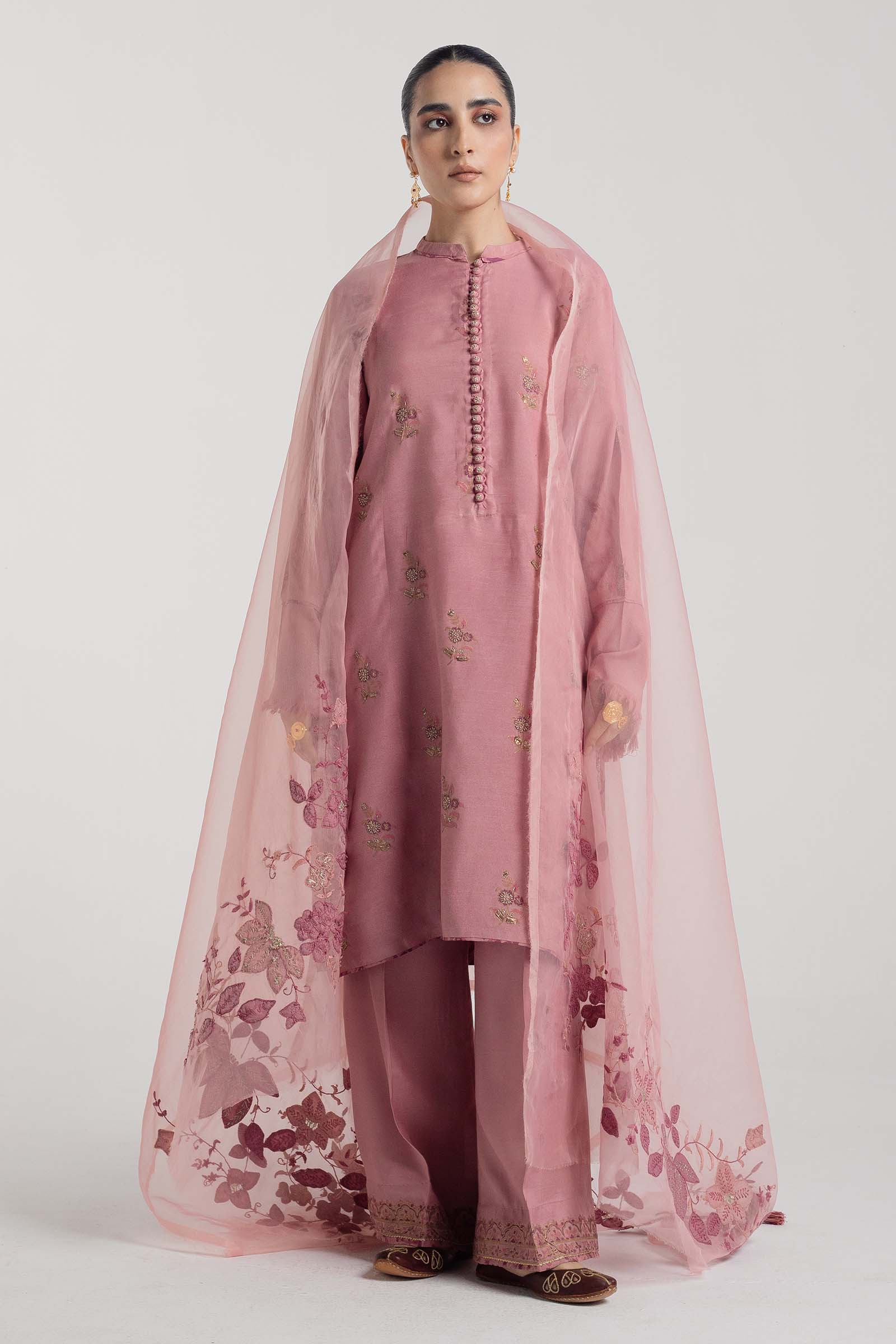 Zara Shahjahan | Handcrafted Suits | ZHC-050 - Aqsa Fabrics