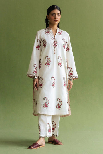 Zara Shahjahan | Handcrafted Suits | ZHC-055 - Aqsa Fabrics