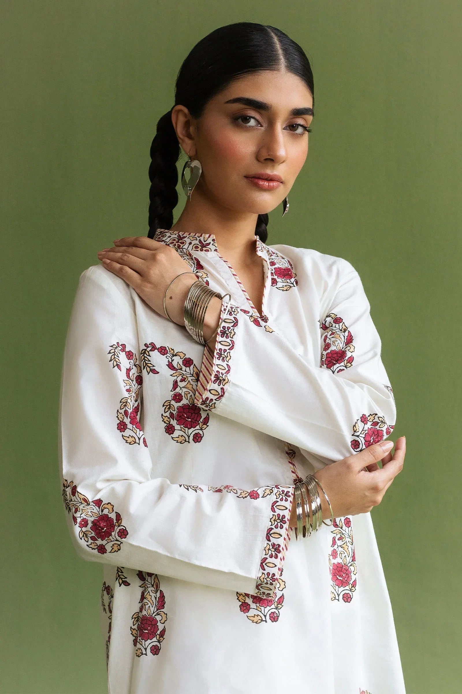 Zara Shahjahan | Handcrafted Suits | ZHC-055 - Aqsa Fabrics