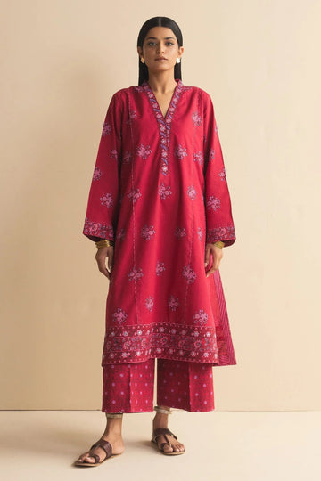 Zara Shahjahan | Handcrafted Suits | ZHC-058 - Aqsa Fabrics