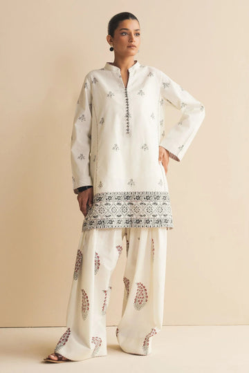 Zara Shahjahan | Handcrafted Suits | ZHC-061 - Aqsa Fabrics