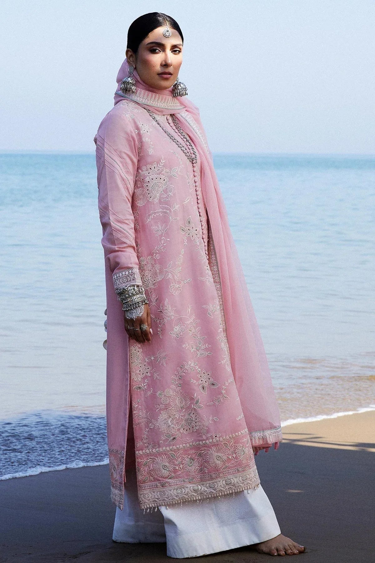 Zara Shahjahan | Luxury Lawn 24 | AMIRA-5A - Aqsa Fabrics