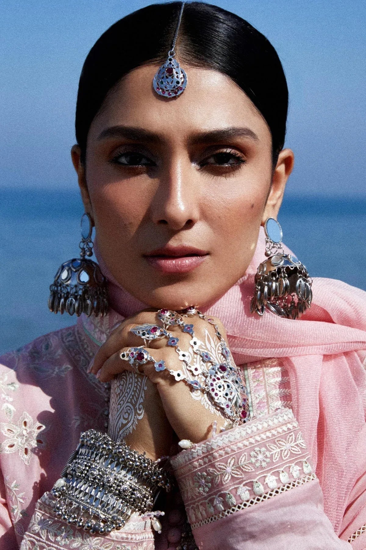 Zara Shahjahan | Luxury Lawn 24 | AMIRA-5A - Aqsa Fabrics