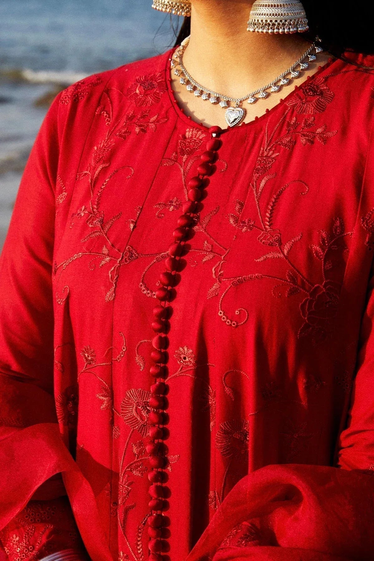 Zara Shahjahan | Luxury Lawn 24 | DEENA-12A - Aqsa Fabrics