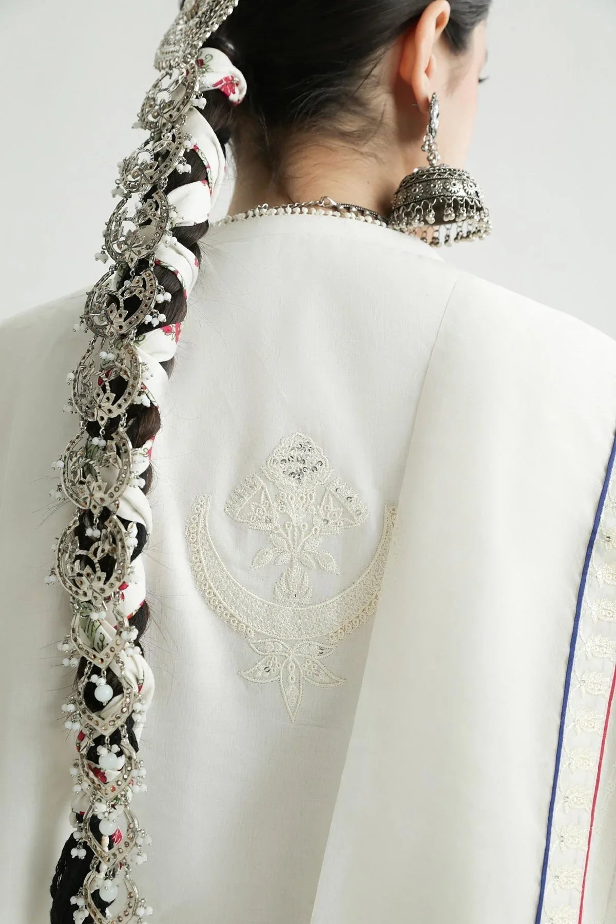 Zara Shahjahan | Luxury Lawn 24 | DEENA-12B - Aqsa Fabrics