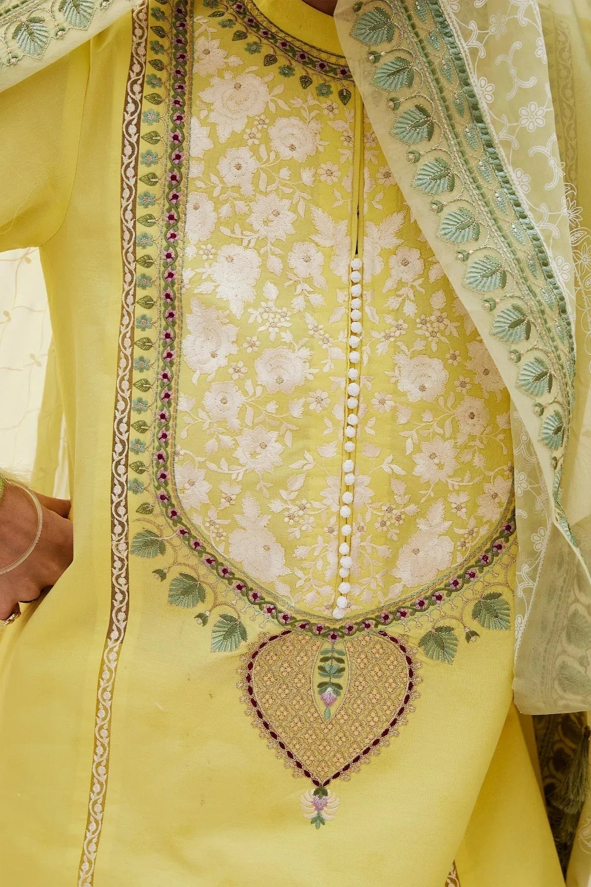 Zara Shahjahan | Luxury Lawn 24 | DILARA-15A - Aqsa Fabrics
