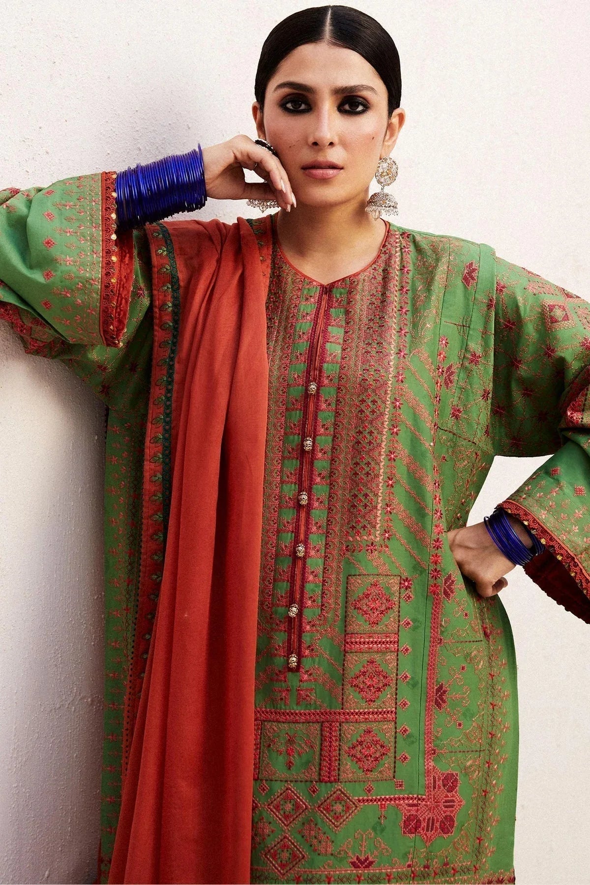 Zara Shahjahan | Luxury Lawn 24 | DIYA-2B - Aqsa Fabrics
