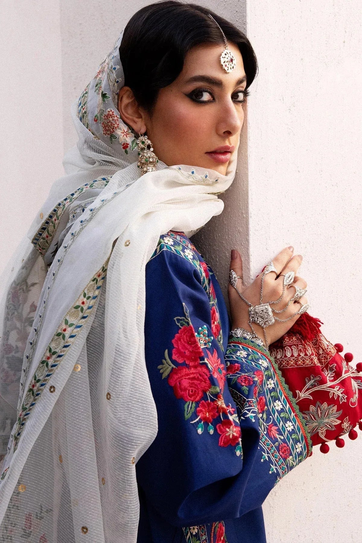 Zara Shahjahan | Luxury Lawn 24 | JIYA-6B - Aqsa Fabrics