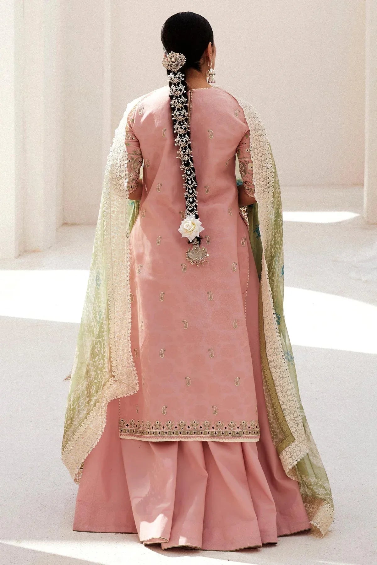 Zara Shahjahan | Luxury Lawn 24 | KORINA-3A - Aqsa Fabrics