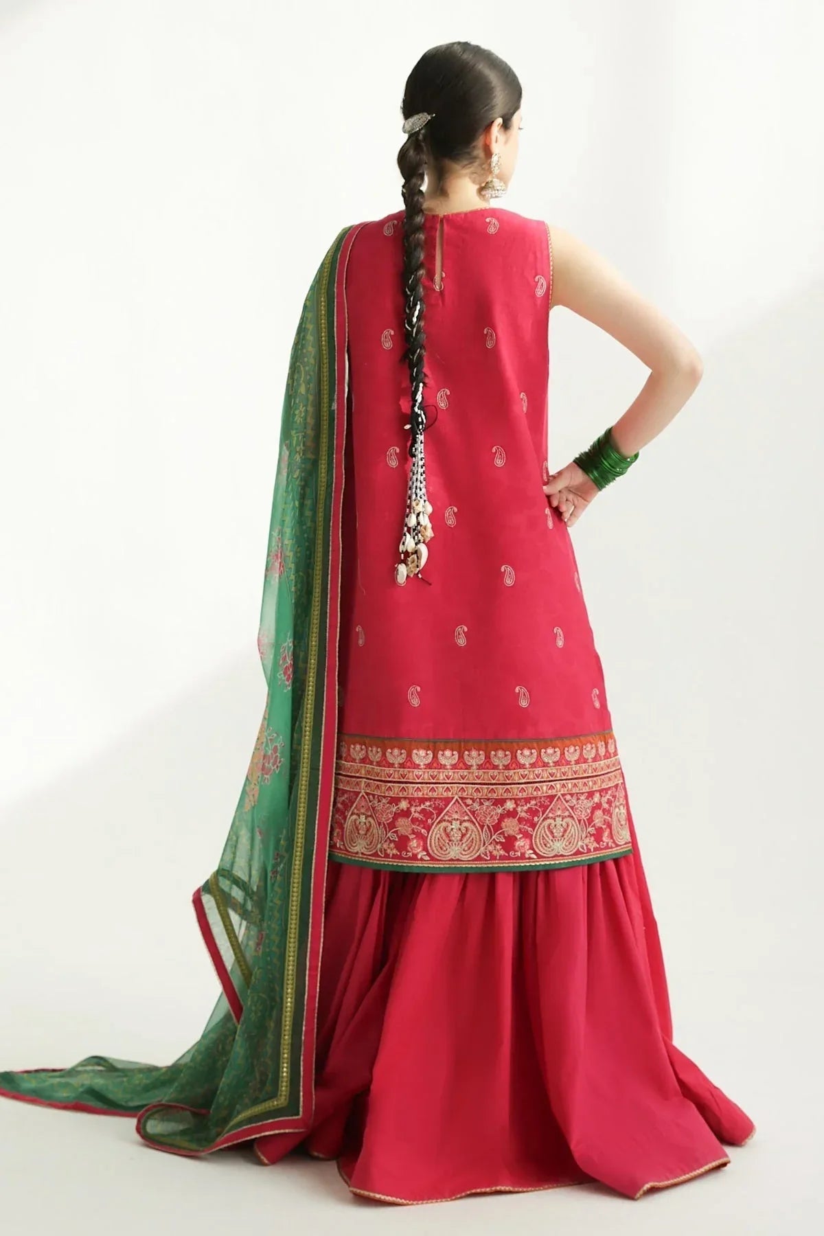 Zara Shahjahan | Luxury Lawn 24 | KORINA-3B - Aqsa Fabrics