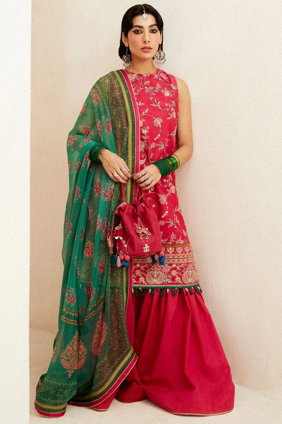 Zara Shahjahan | Luxury Lawn 24 | KORINA-3B - Aqsa Fabrics