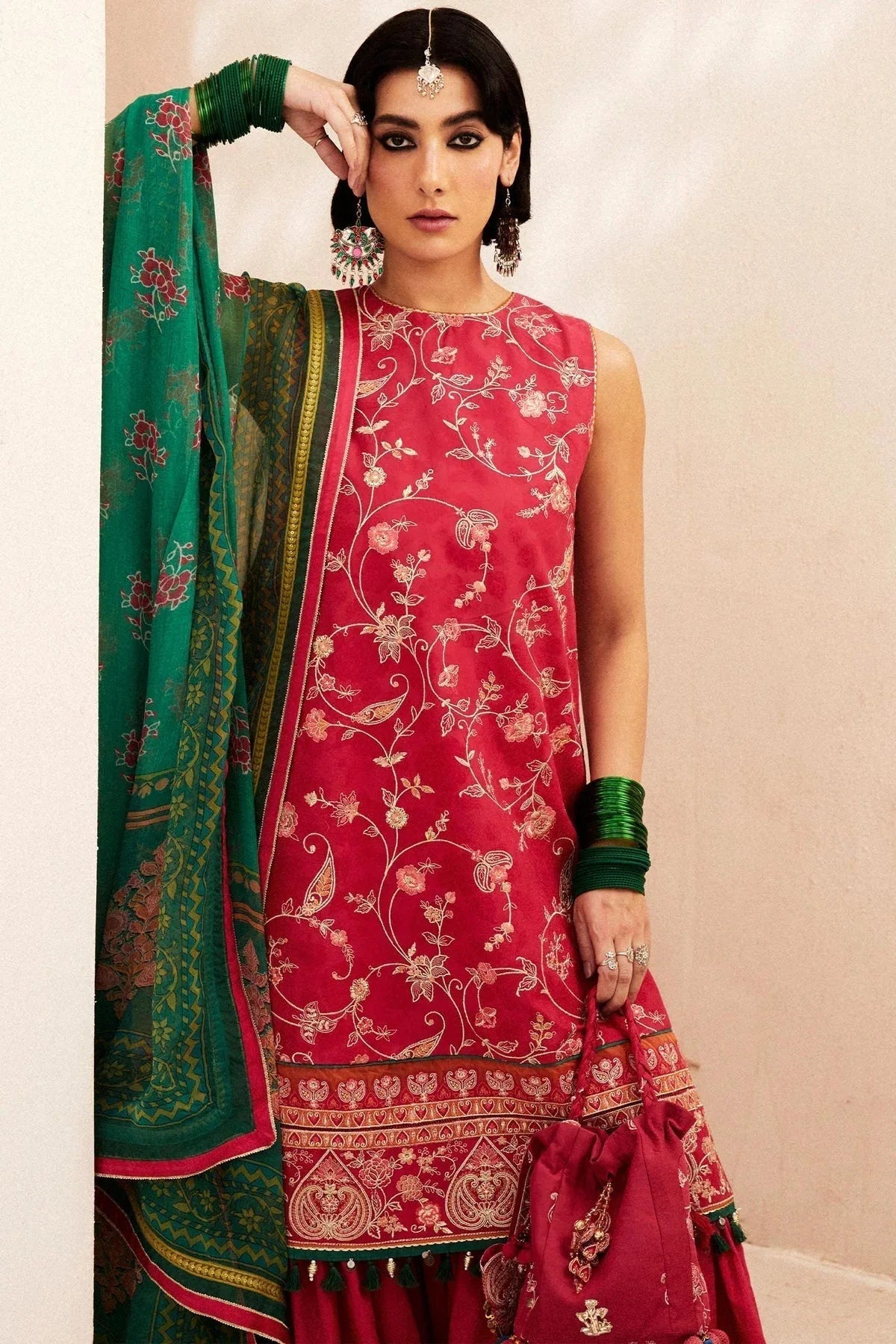 Zara Shahjahan | Luxury Lawn 24 | KORINA-3B - Aqsa Fabrics