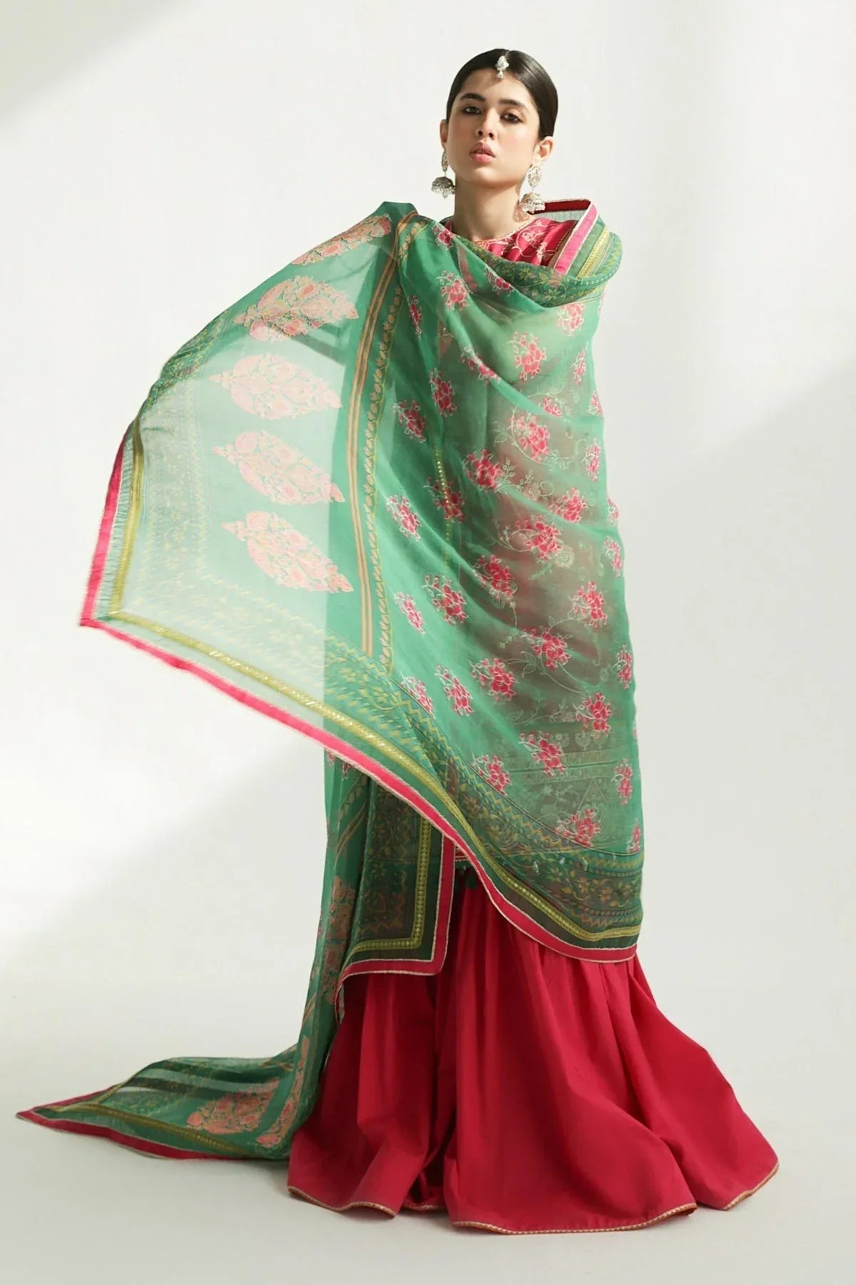 Zara Shahjahan | Luxury Lawn 24 | KORINA-3B - Aqsa Fabrics