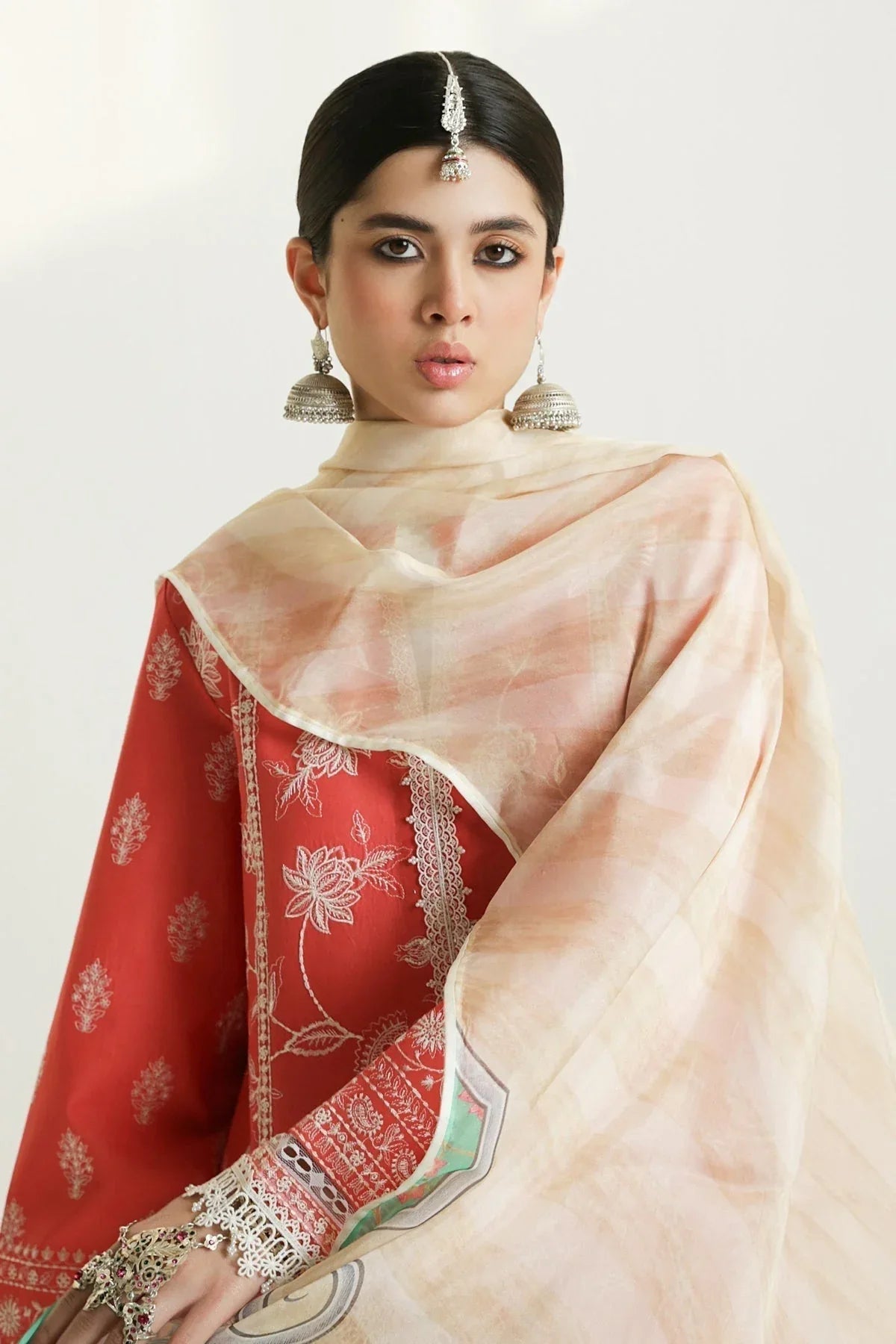 Zara Shahjahan | Luxury Lawn 24 | MAHI-1A - Aqsa Fabrics