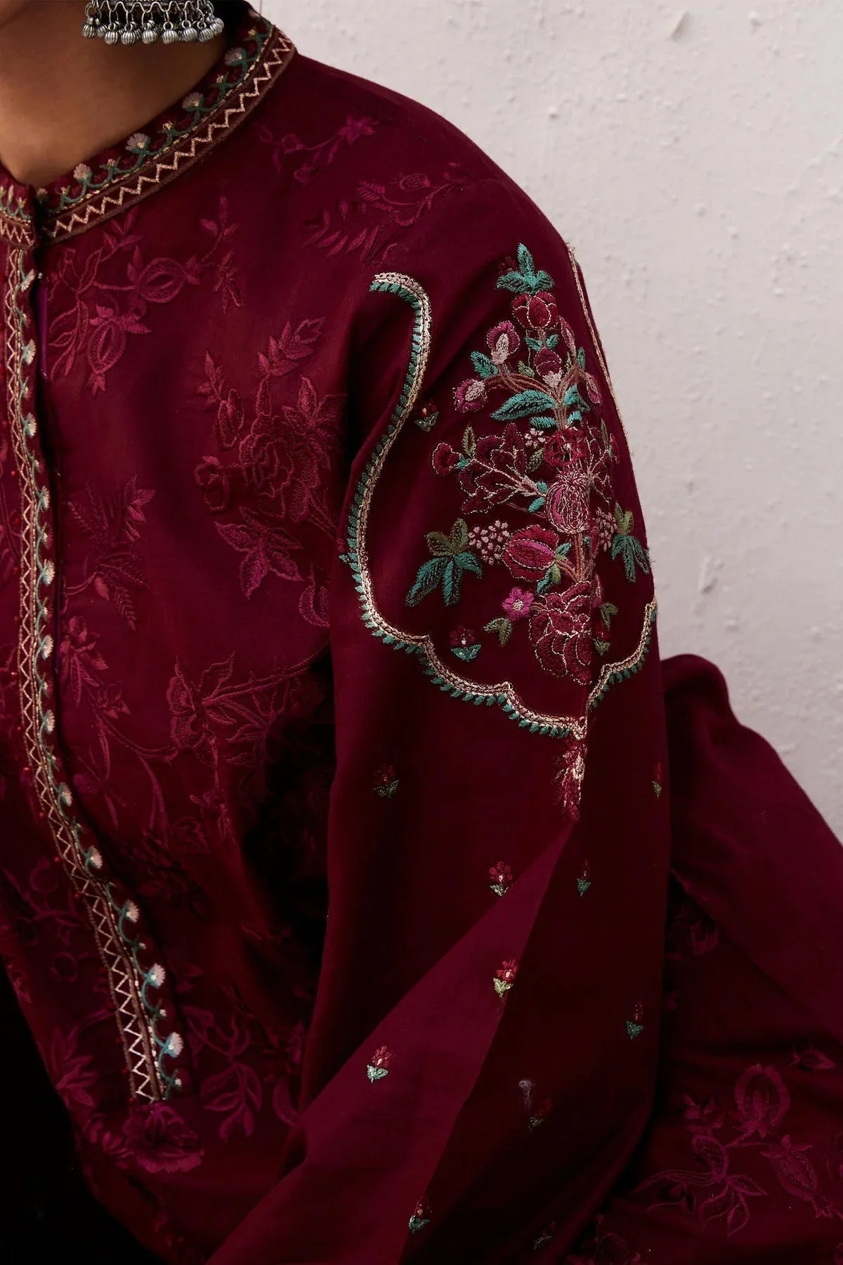 Zara Shahjahan | Luxury Lawn 24 | PARSA-9A - Aqsa Fabrics